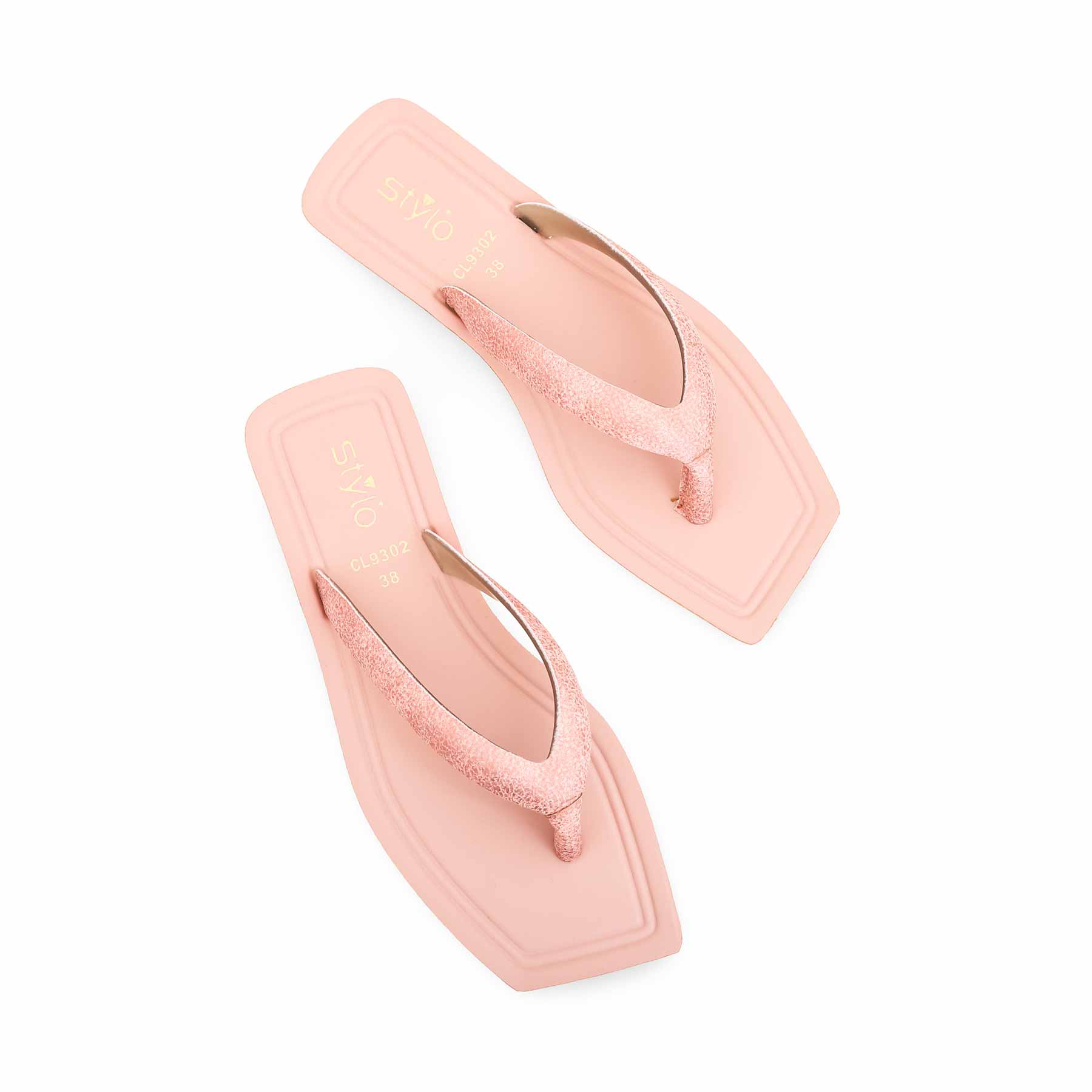 Pink Casual Chappal CL9302 - Image 4