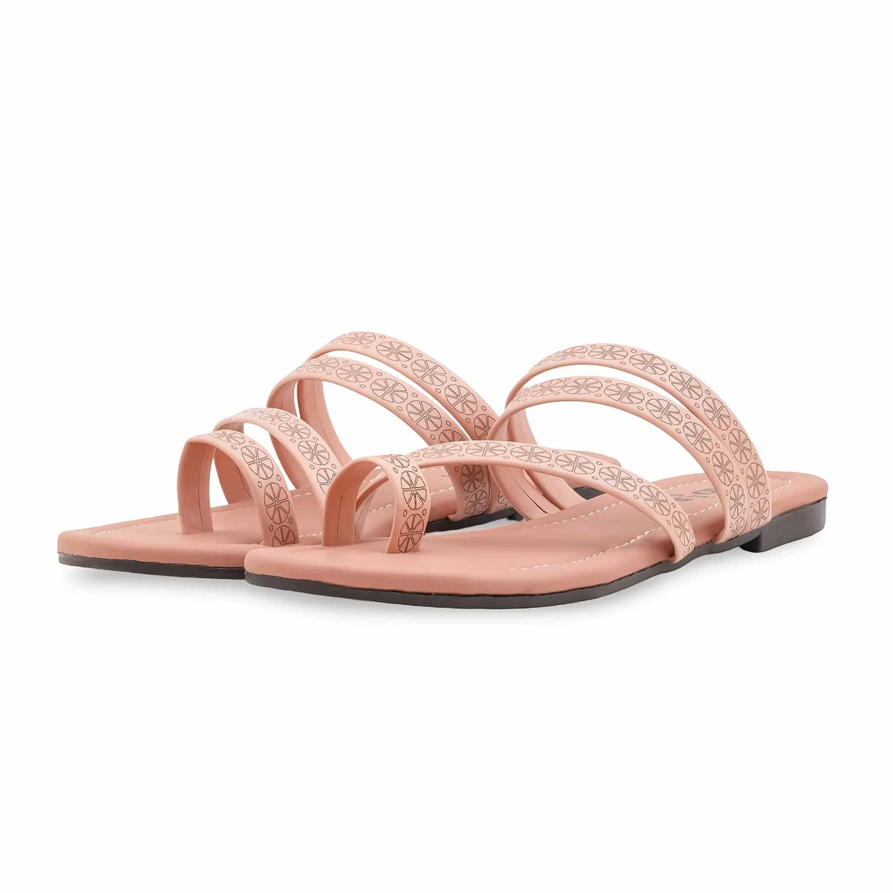 Pink Casual Chappal For Ladies CL2167 - Image 3