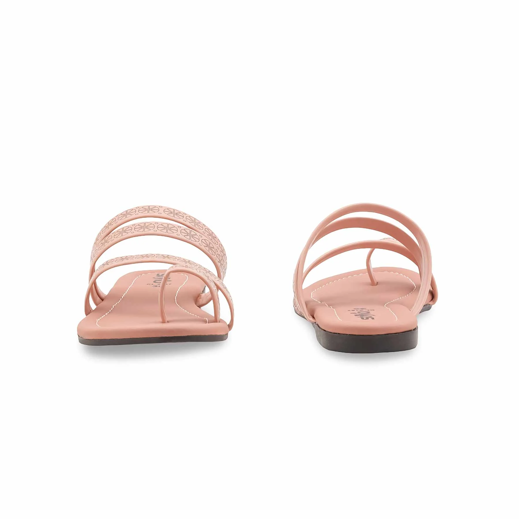 Pink Casual Chappal For Ladies CL2167 - Image 4