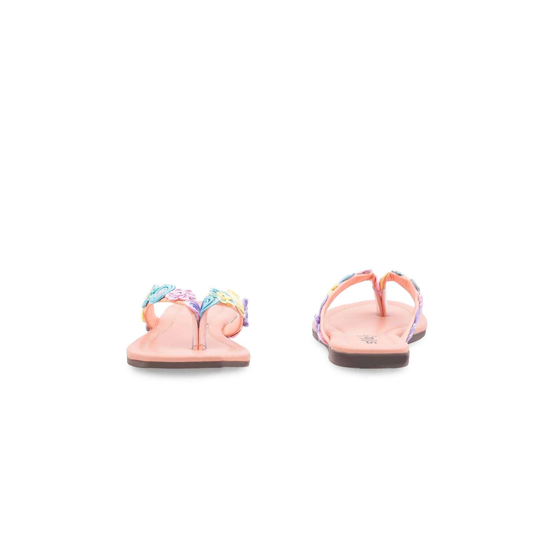 Pink Casual Chappal For Women CL2175 - Image 4