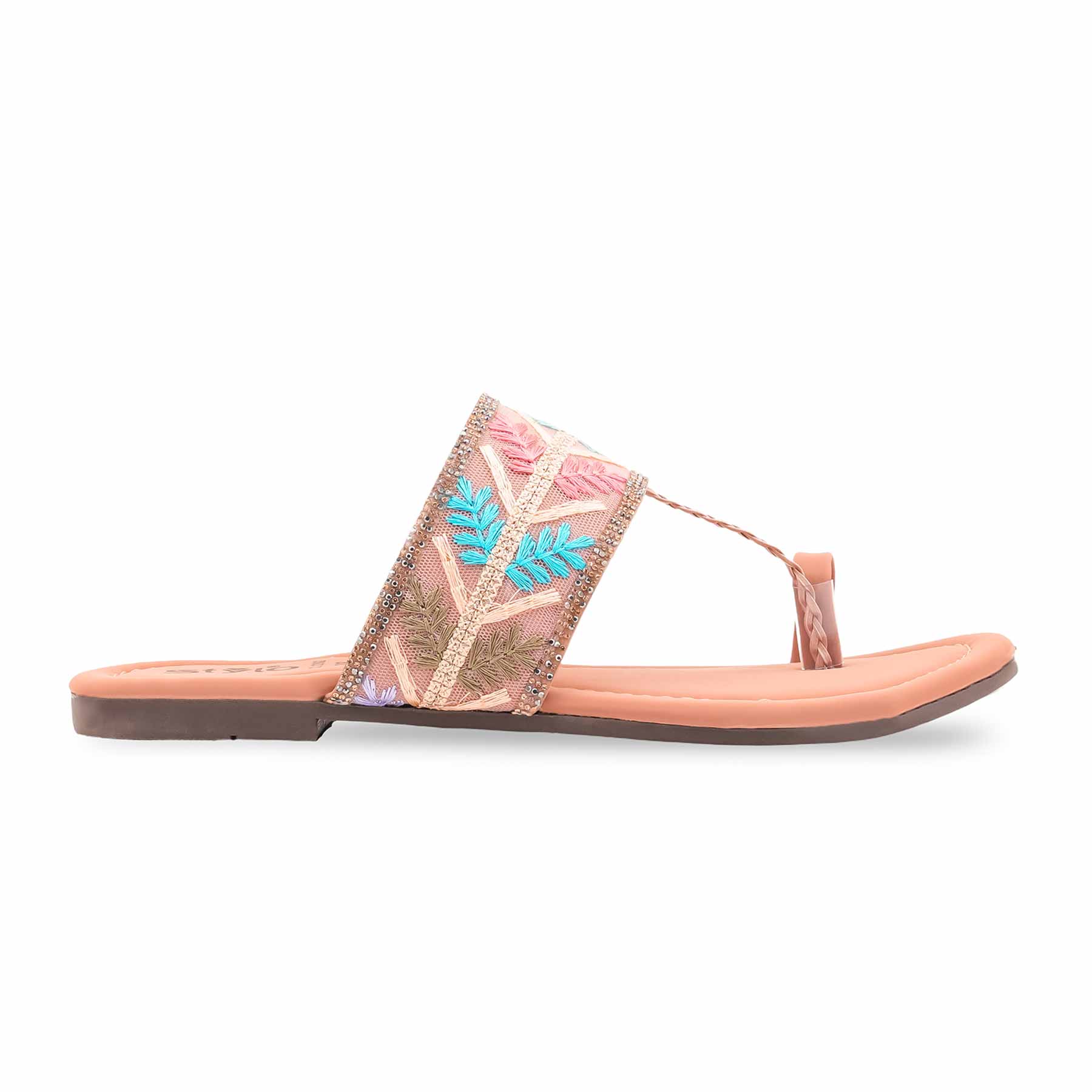 Pink Casual Chappal For Women CL2262 - Image 2