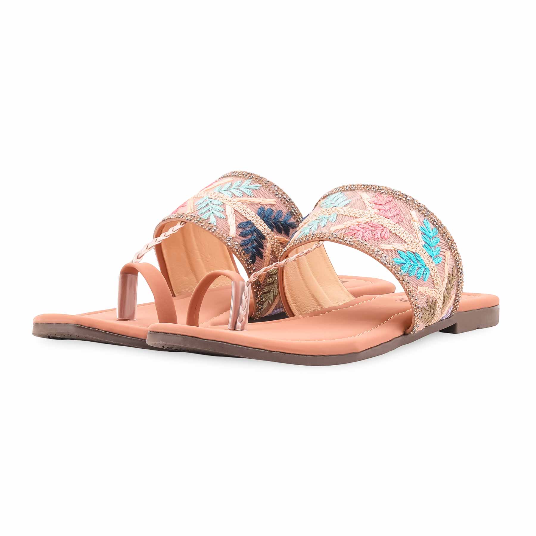 Pink Casual Chappal For Women CL2262 - Image 3