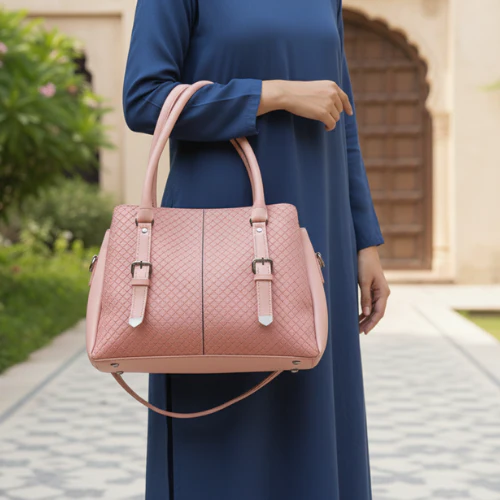 Pink Casual Hand Bag For Women P56324 - Image 2