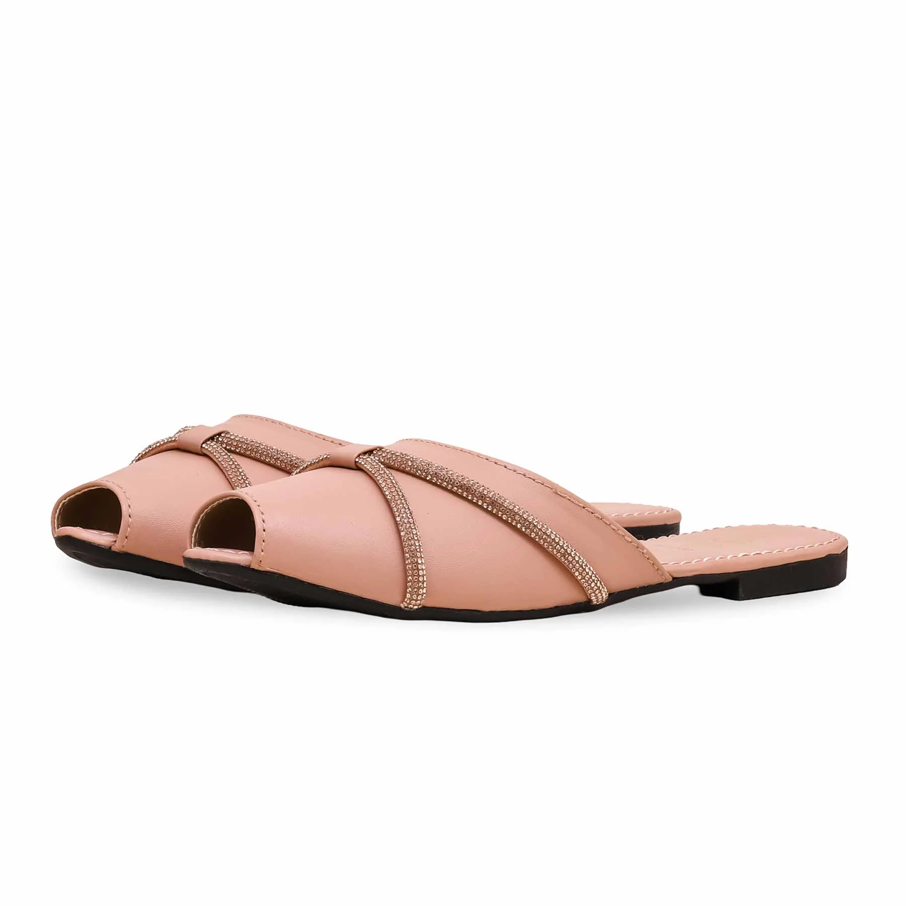Pink Casual Mule CL1848 - Image 2