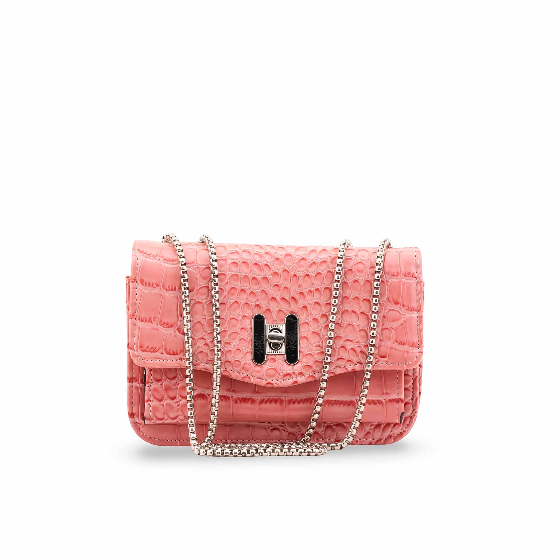 Pink Casual Pouch For Ladies P97660 - Image 2