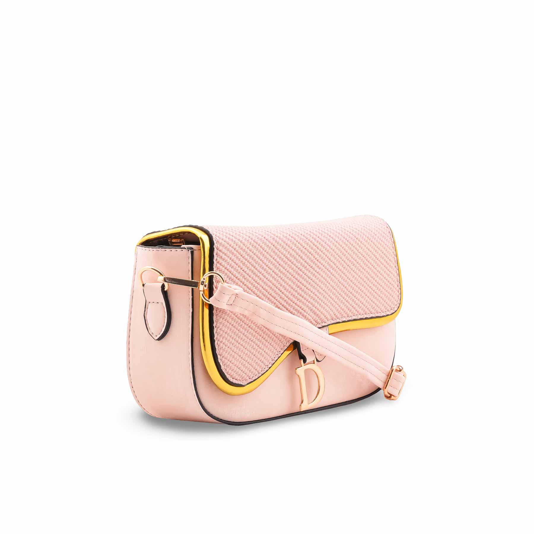 Pink Casual Pouch For Ladies P97673 - Image 3
