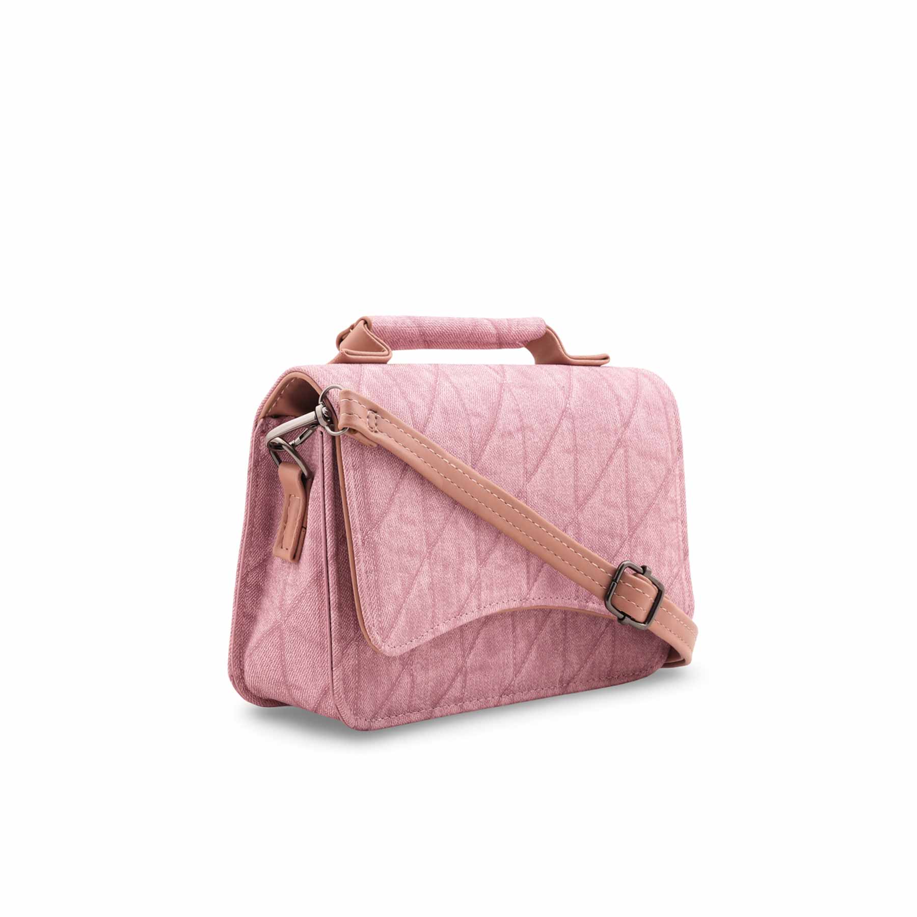 Pink Casual Pouch For Ladies P97677 - Image 3