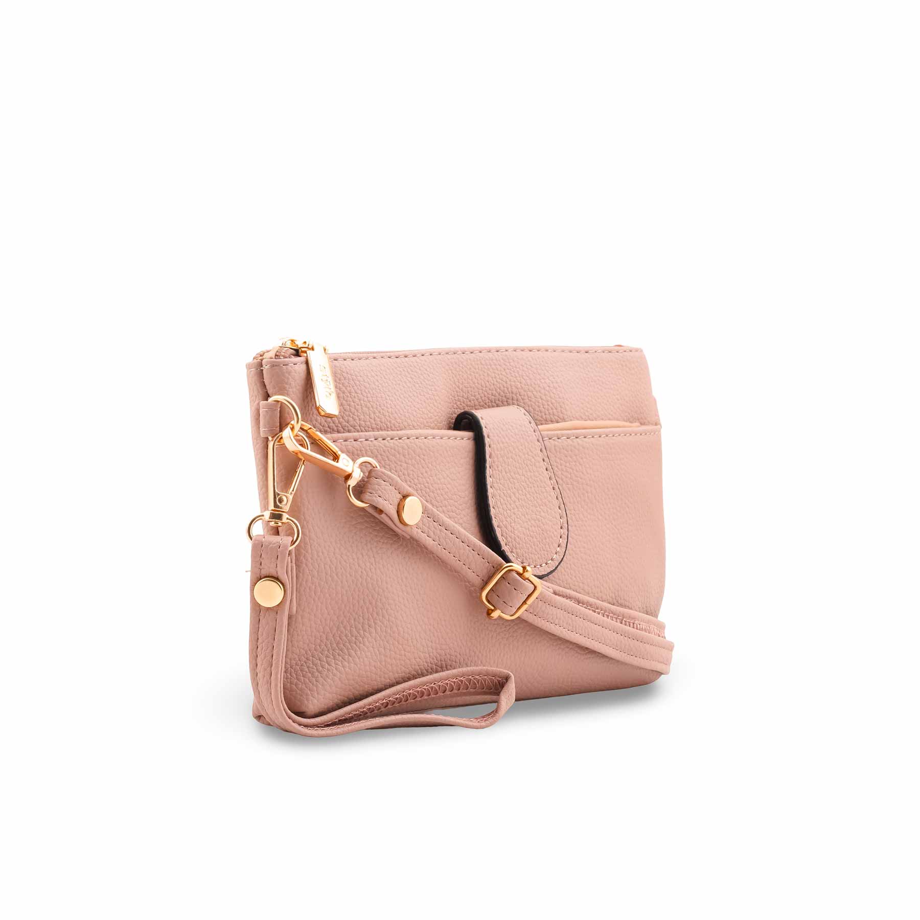 Pink Casual Pouch For Ladies P97689 - Image 3