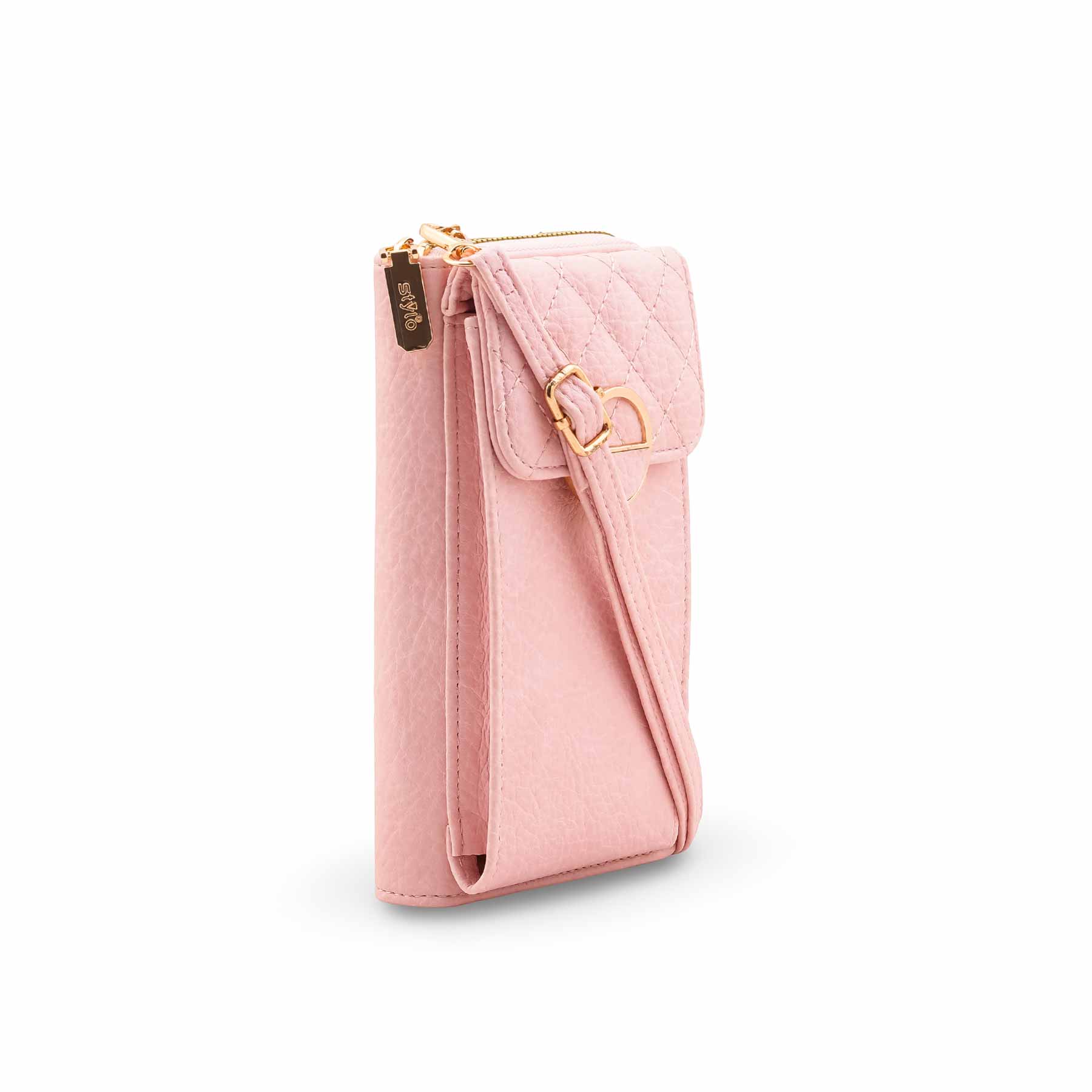 Pink Casual Pouch For Ladies P97699 - Image 3
