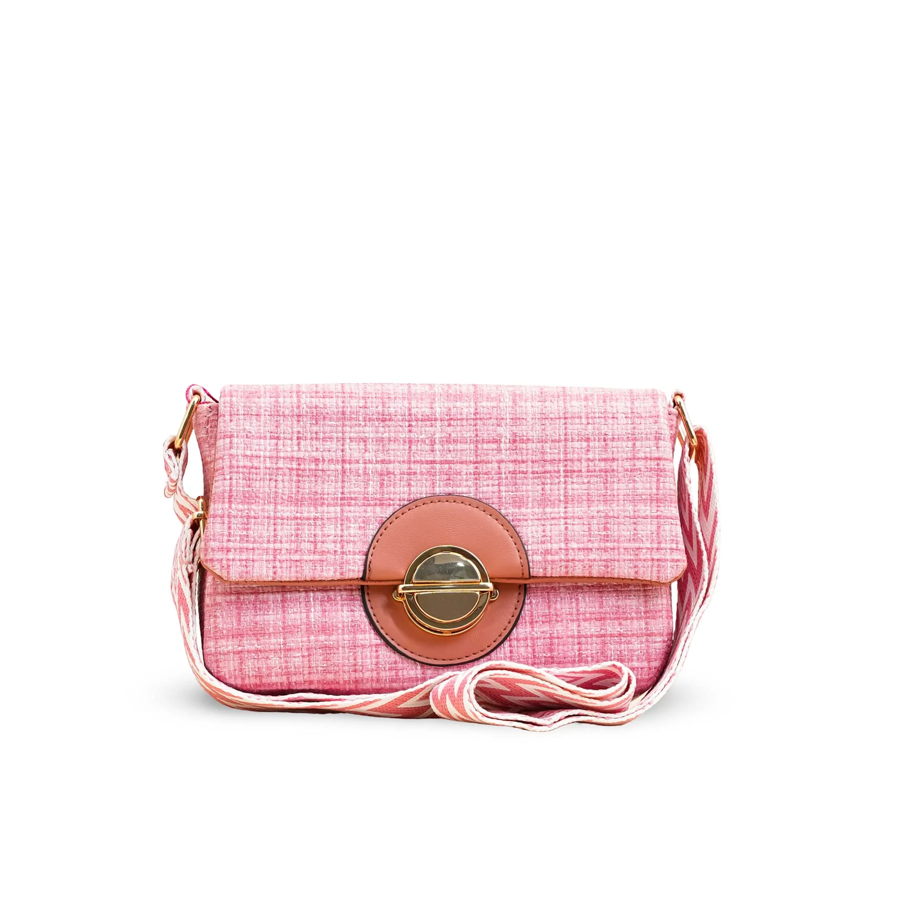 Pink Casual Pouch For Women P97609 - Image 2