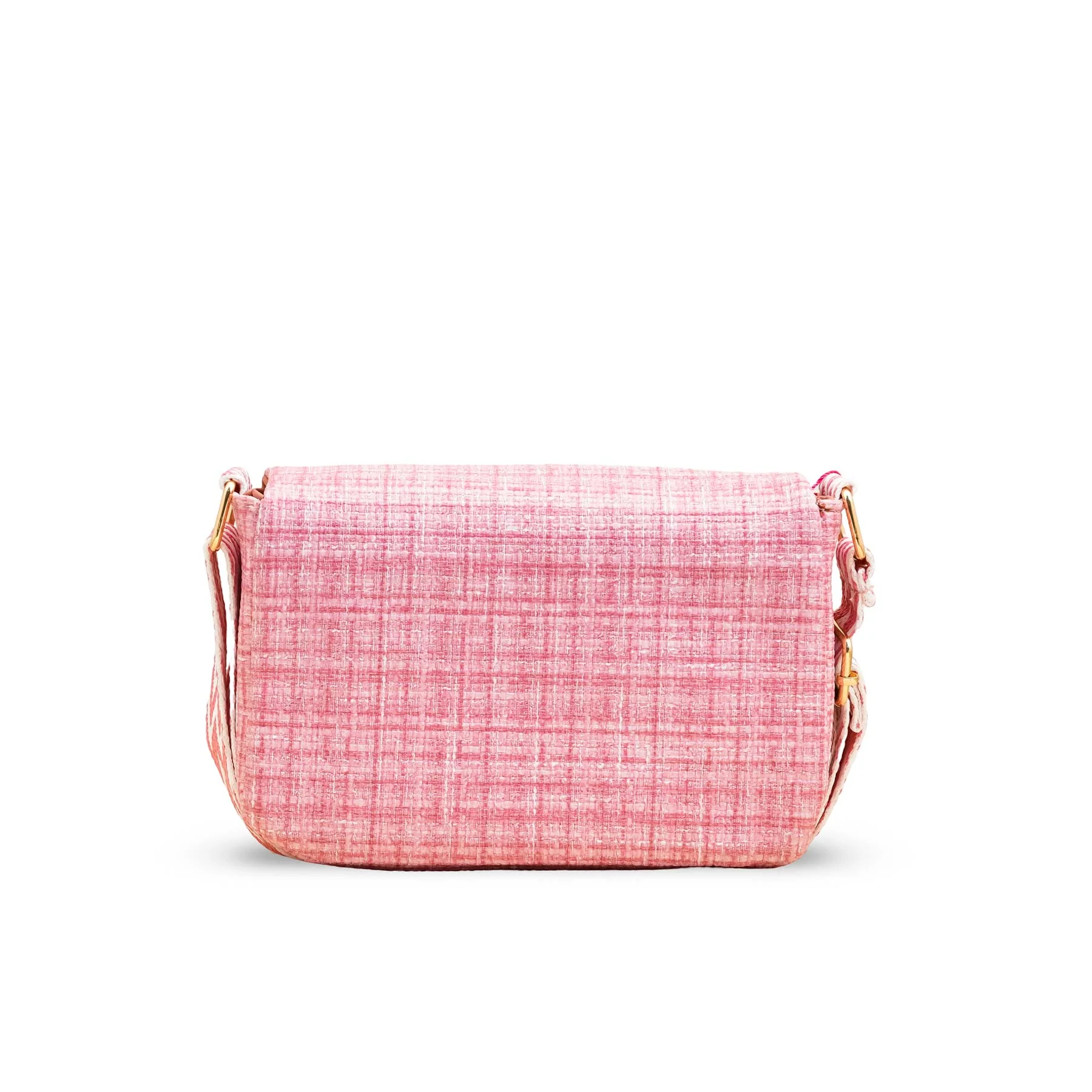 Pink Casual Pouch For Women P97609 - Image 4