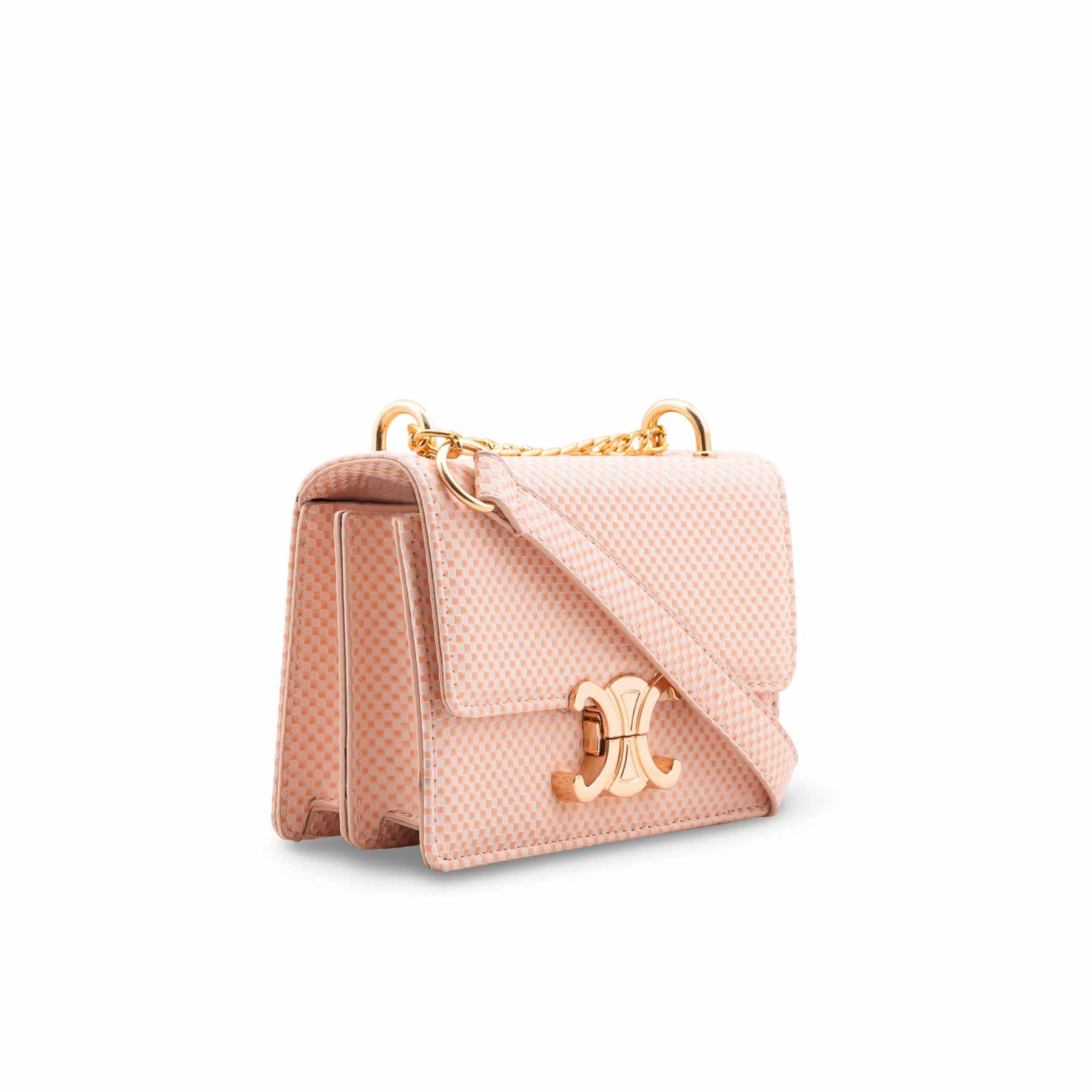 Pink Casual Shoulder Bag For Ladies P55743 - Image 3