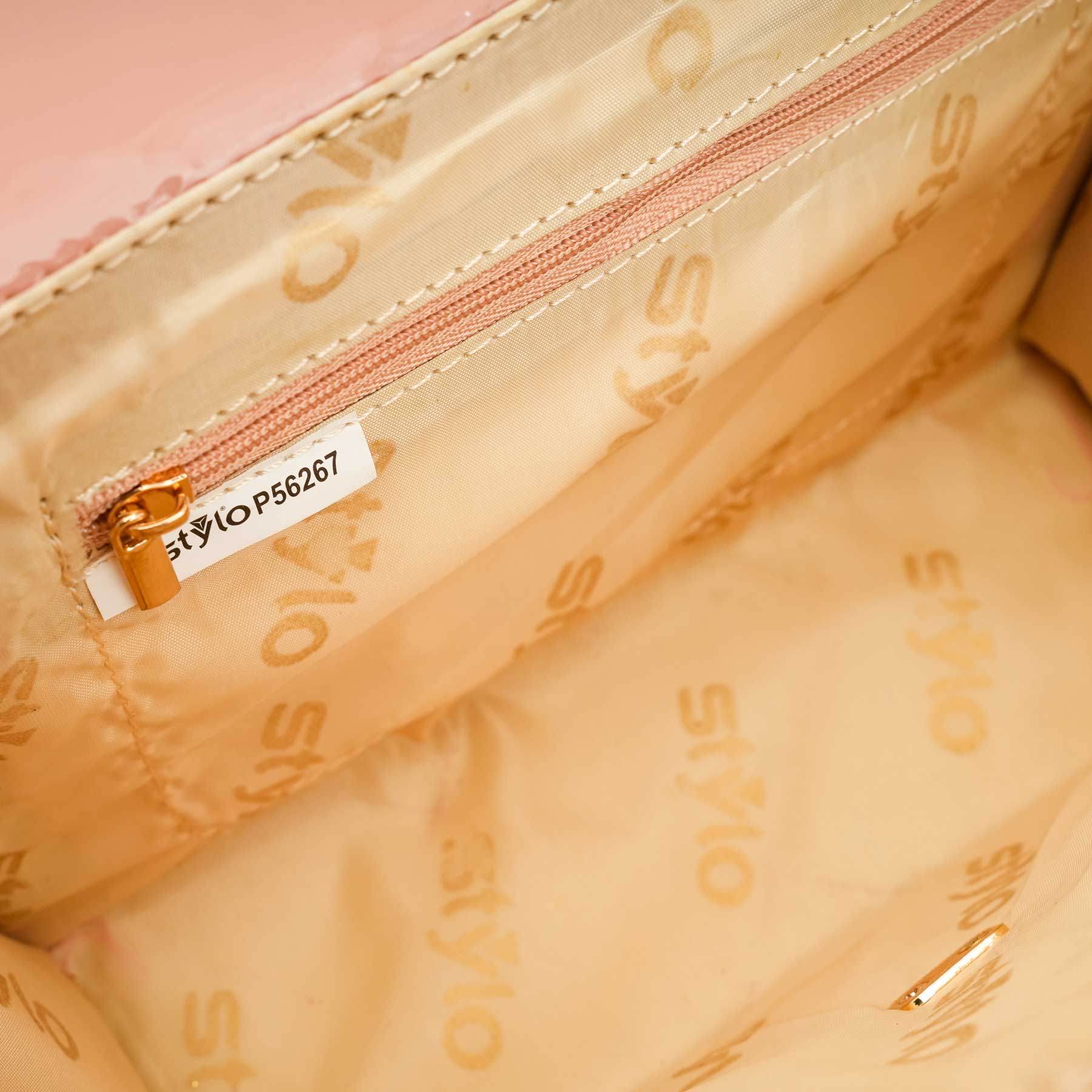 Pink Casual Shoulder Bag For Ladies P56267 - Image 6