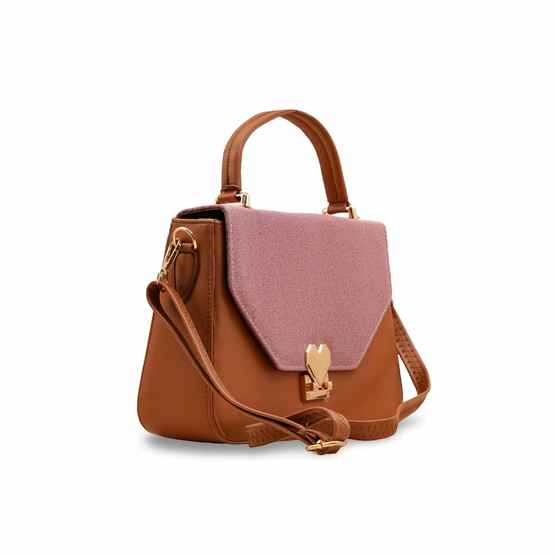 Pink Casual Shoulder Bag For Women P55804 - Image 3
