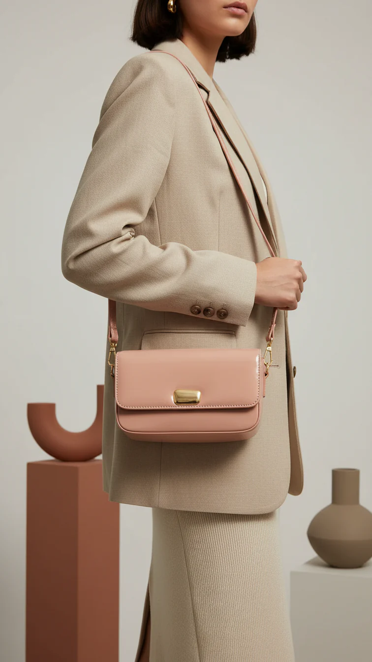 Pink Casual Shoulder Bag For Women P56269
