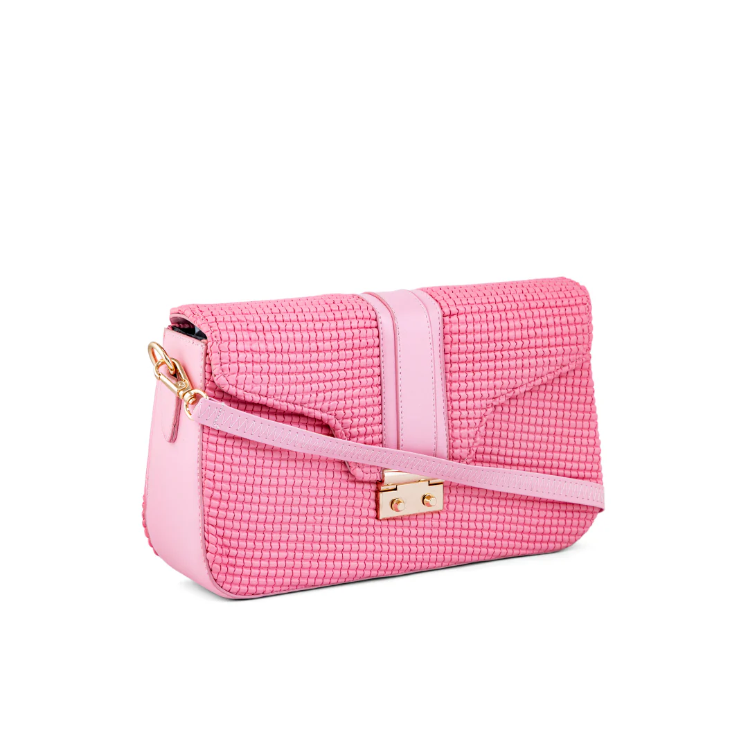 Pink Casual Shoulder Bag P55662 - Image 3