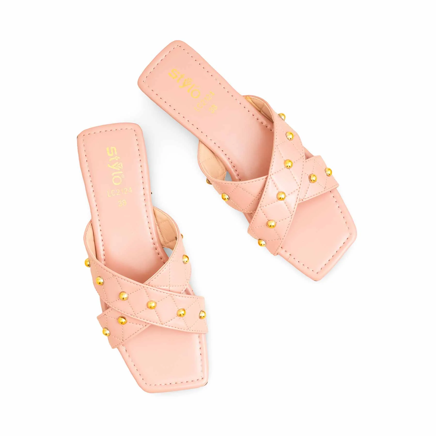 Pink Casual Slipper For Ladies CL2124 - Image 5