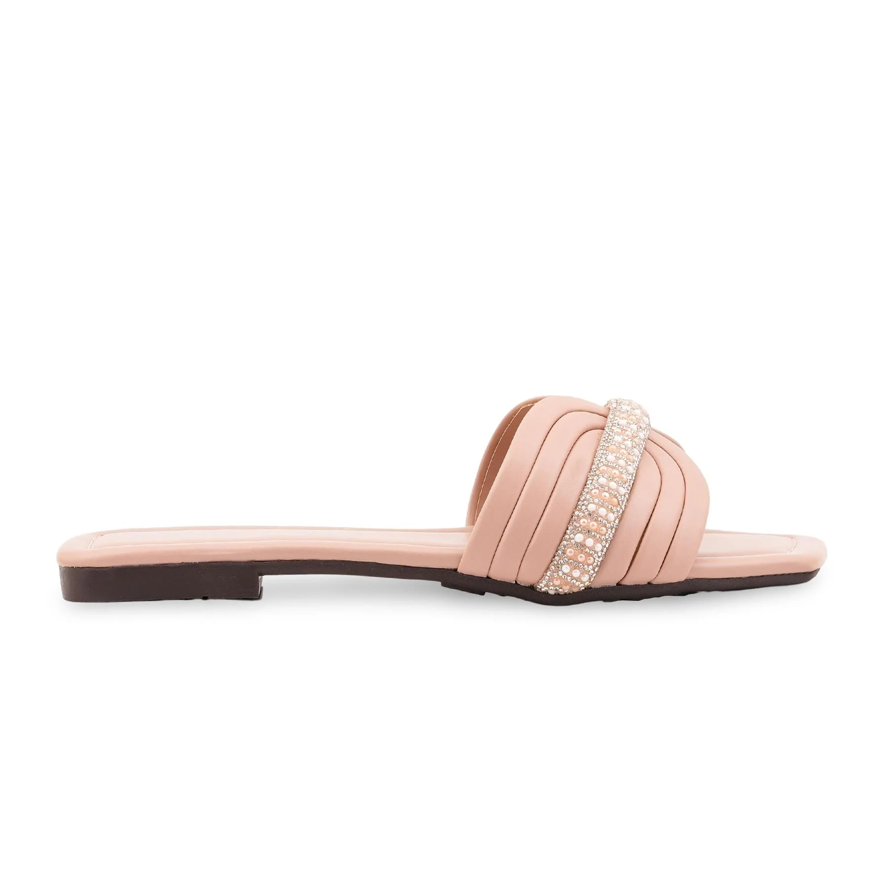 Pink Casual Slipper For Ladies CL2247 - Image 2