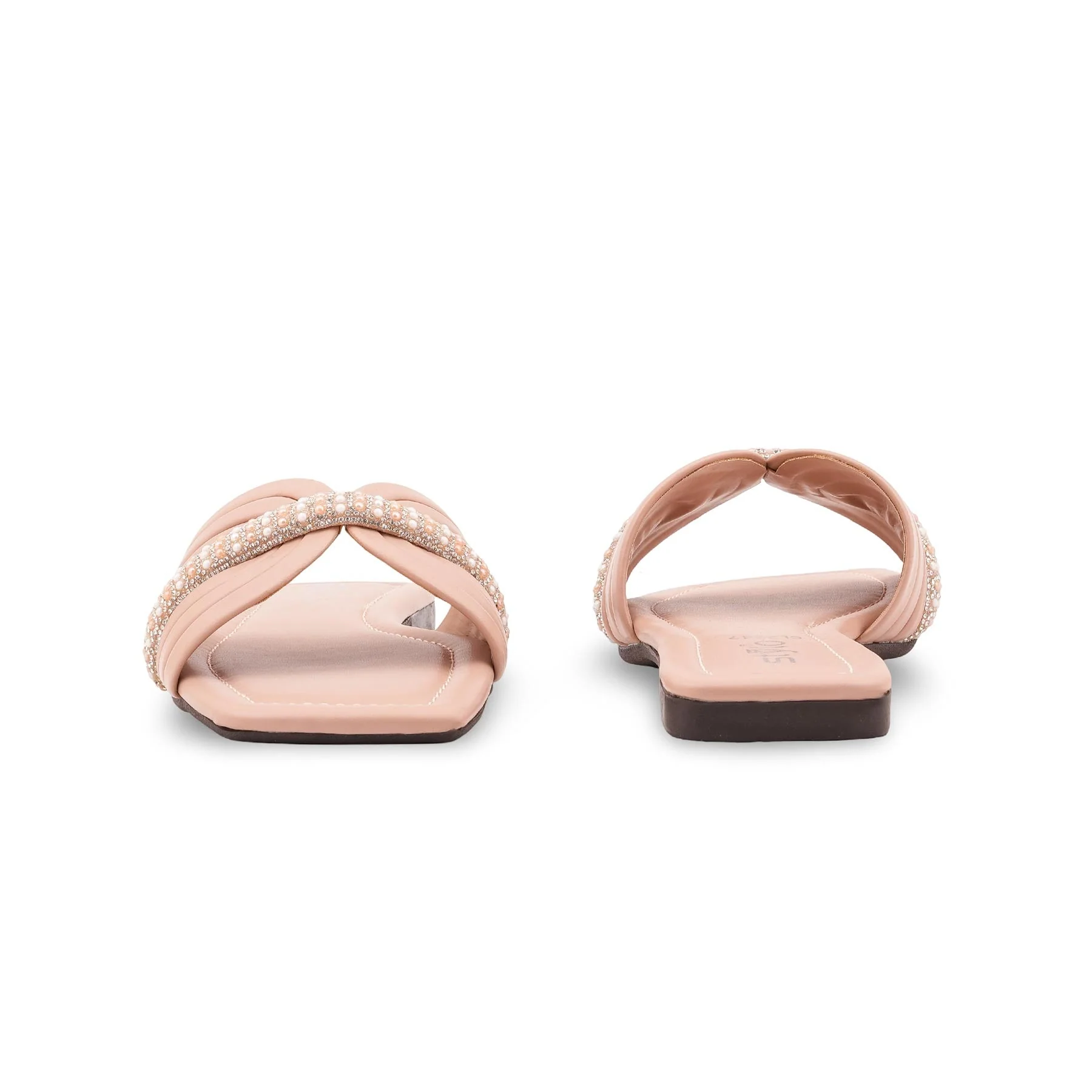 Pink Casual Slipper For Ladies CL2247 - Image 4