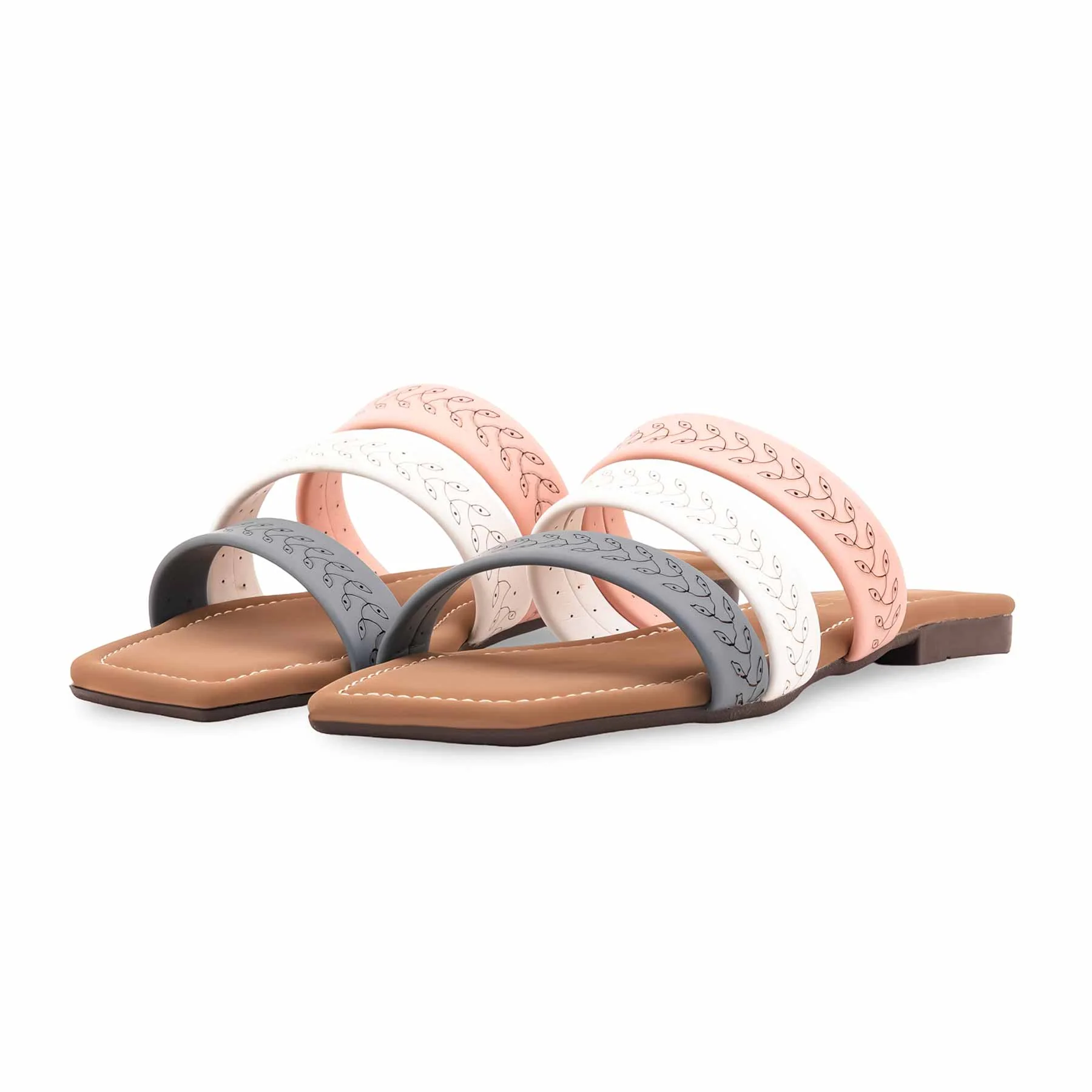 Pink Casual Slipper For Women CL2203 - Image 3
