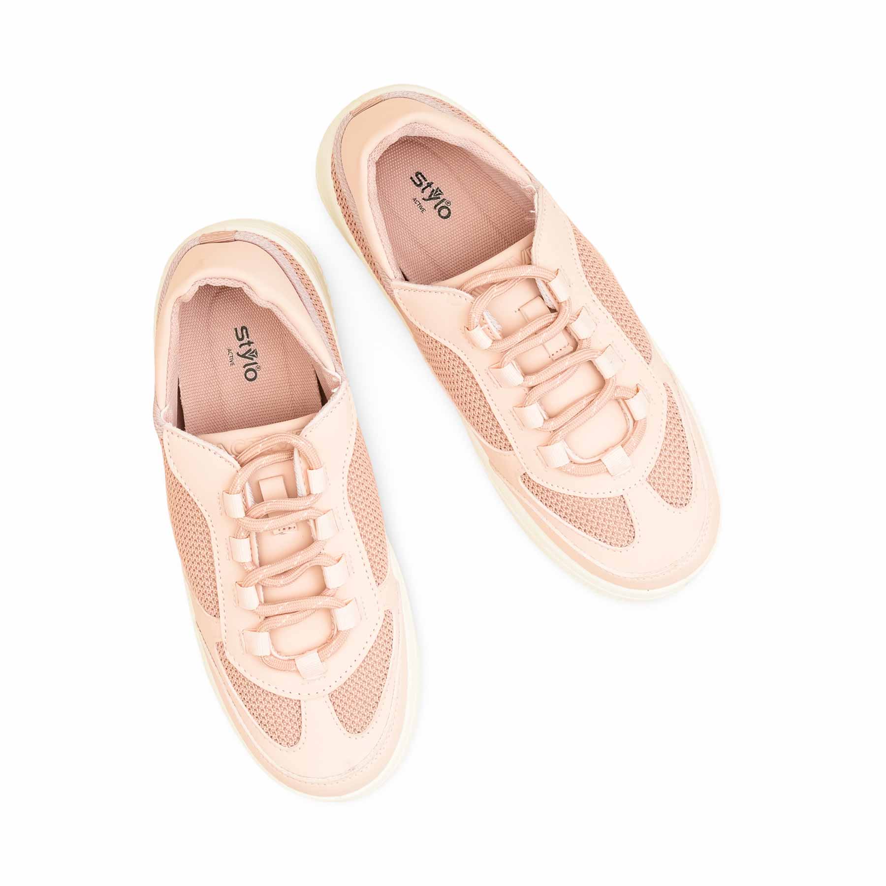Pink Casual Sneaker For Women AT7407 - Image 5