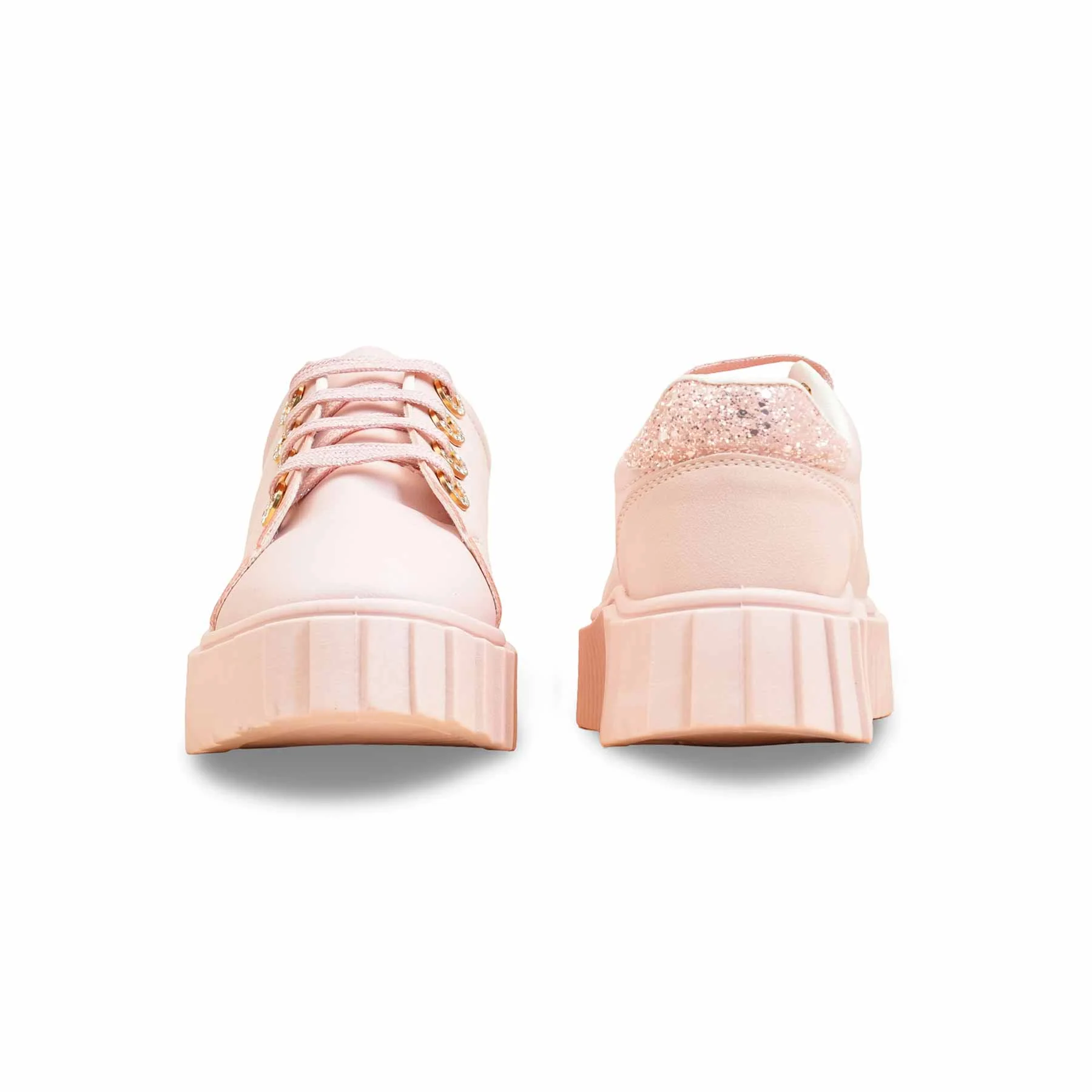 Pink Casual Sneaker For Women AT7448 - Image 4