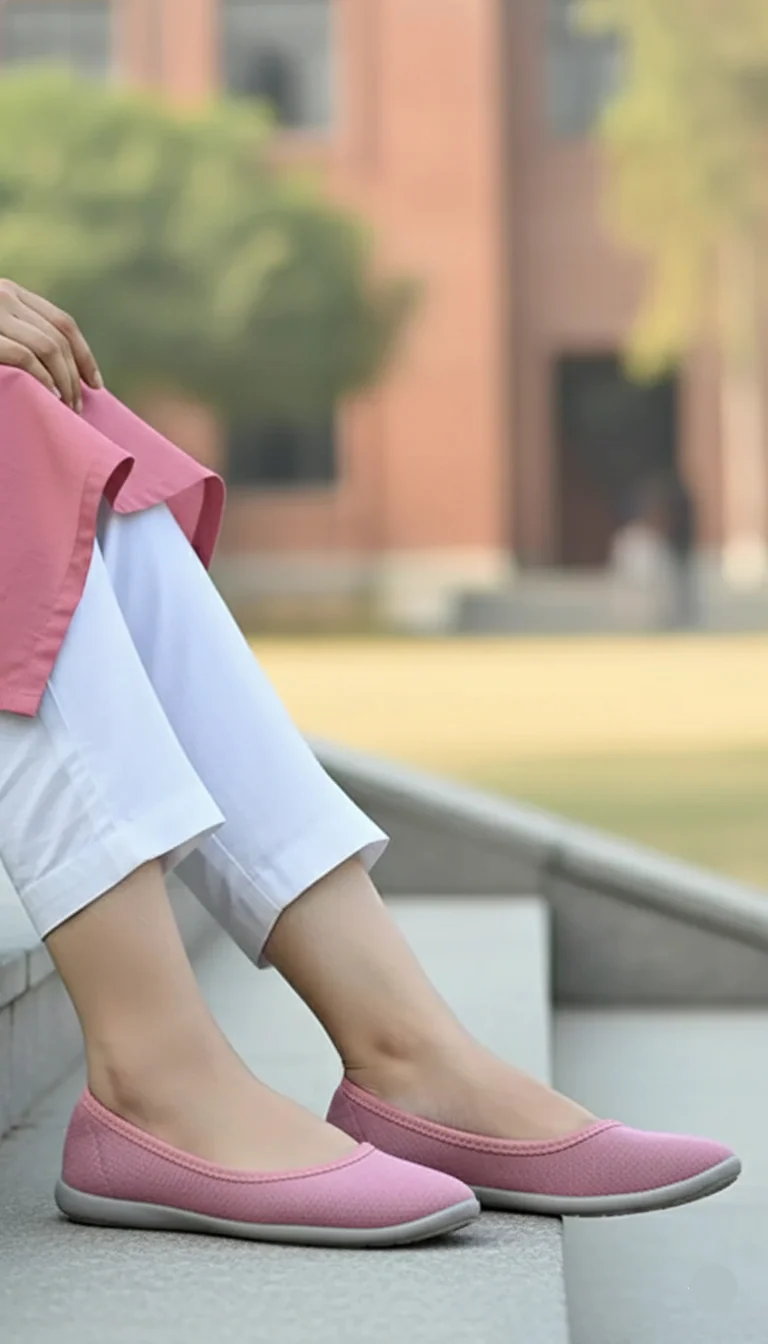 Pink Casual Sneaker WN6201 - Image 2