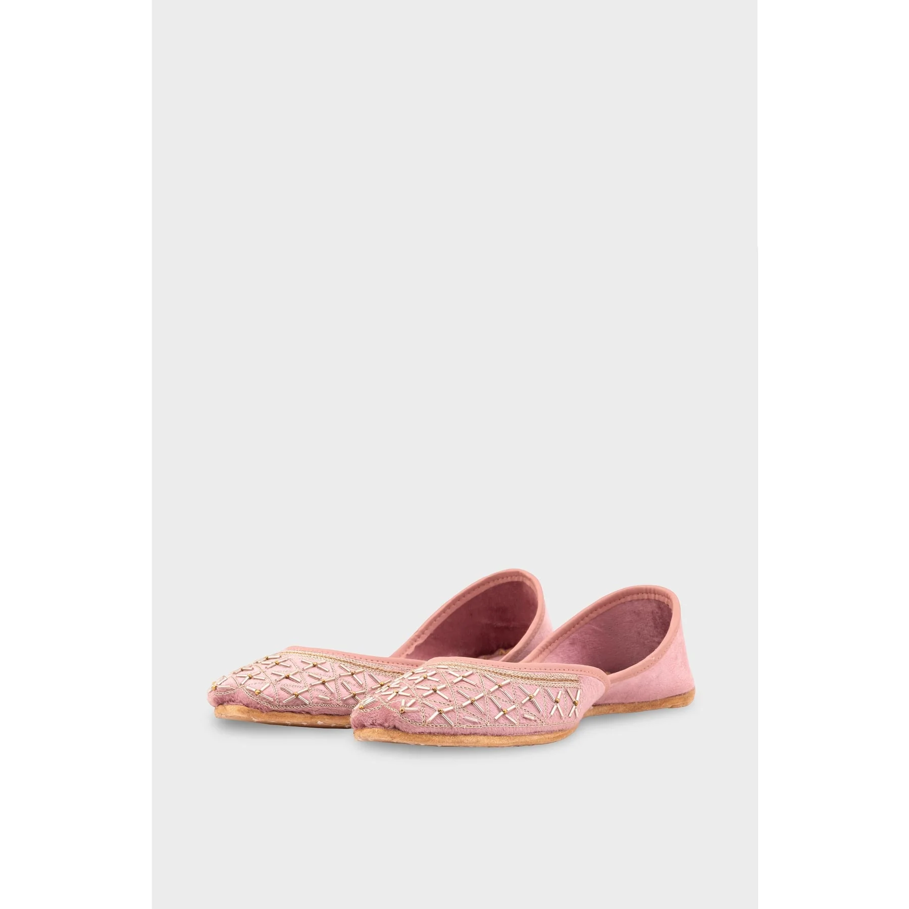 Pink Ethnic Khussa EC8629 - Image 3