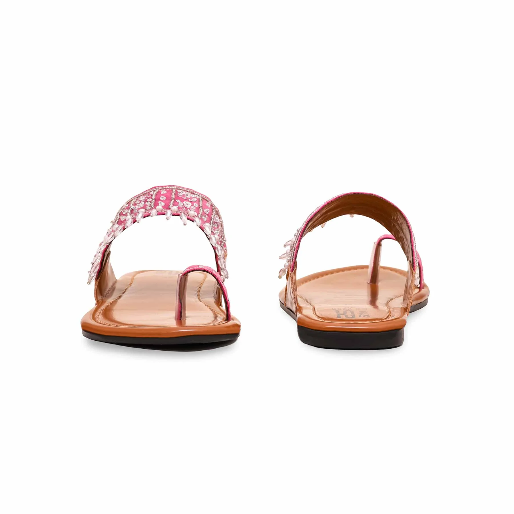 Pink Fancy Chappal EC0208 - Image 3