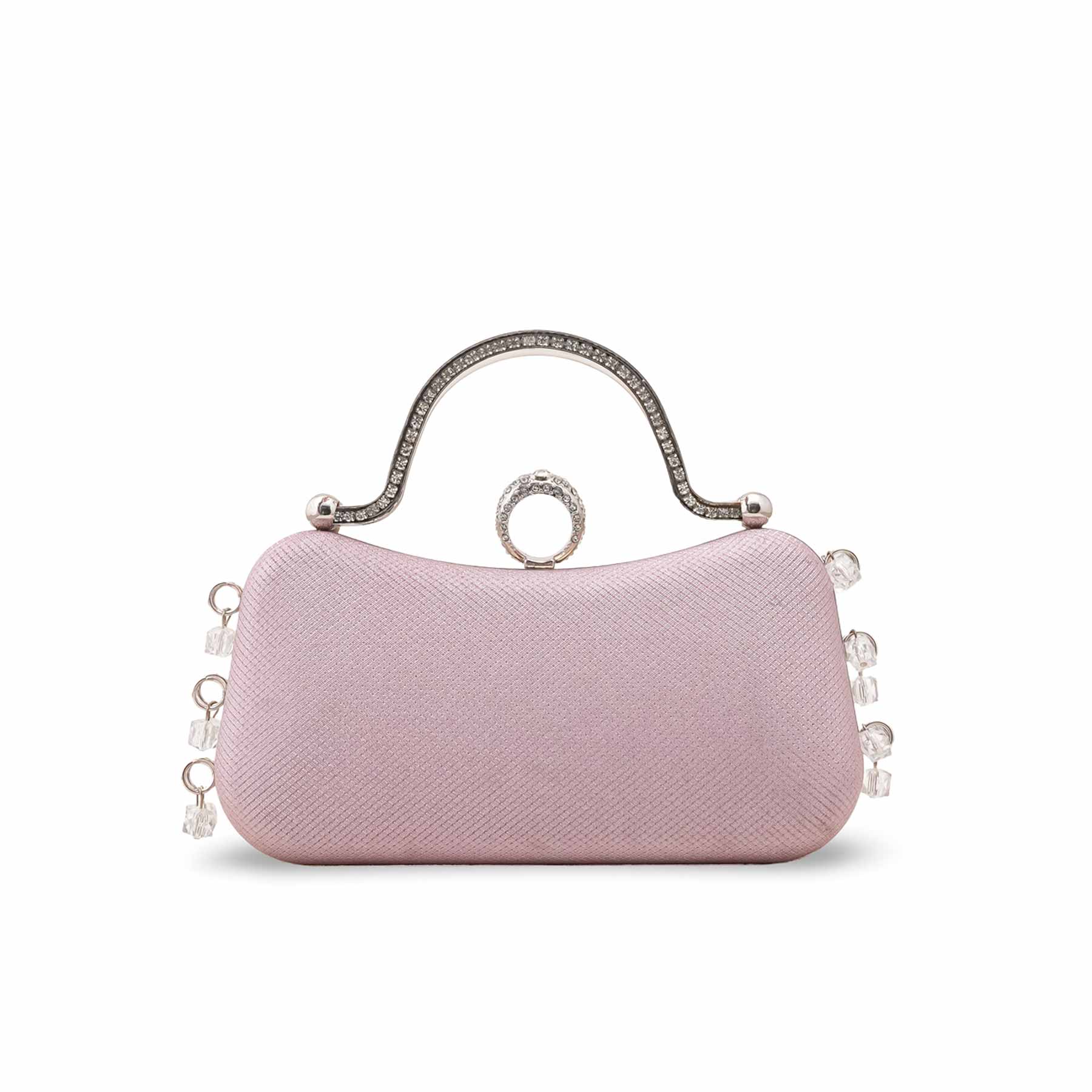 Pink Fancy Clutch For Ladies P15704 - Image 2