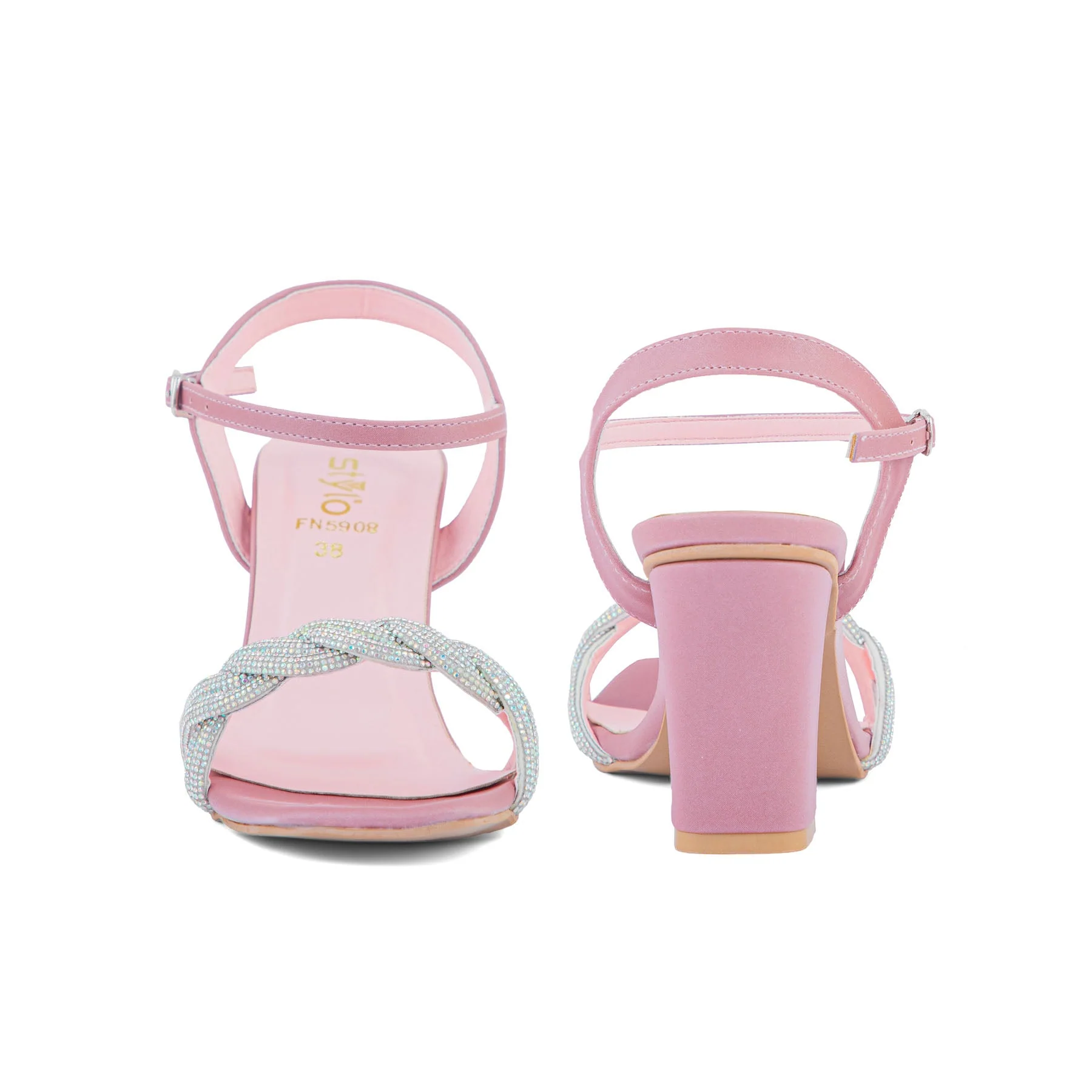 Pink Fancy Sandal FN5908 - Image 3