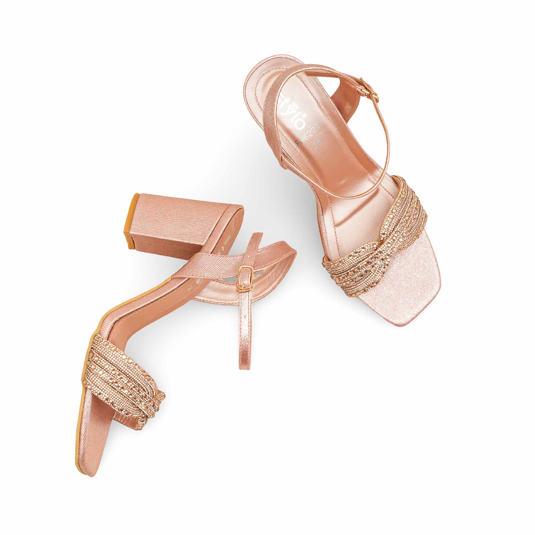 Pink Fancy Sandal For Ladies FN6229 - Image 5