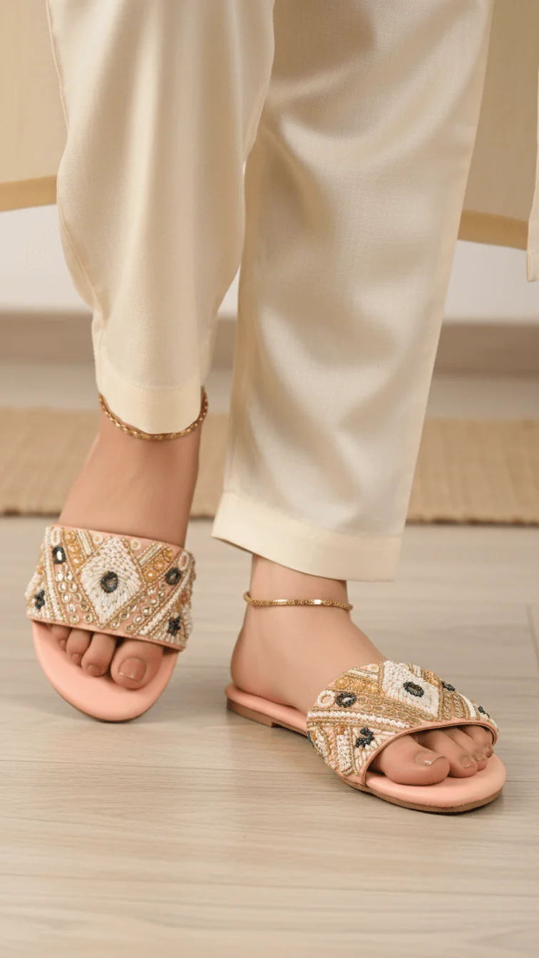 Pink Fancy Slipper EC0216
