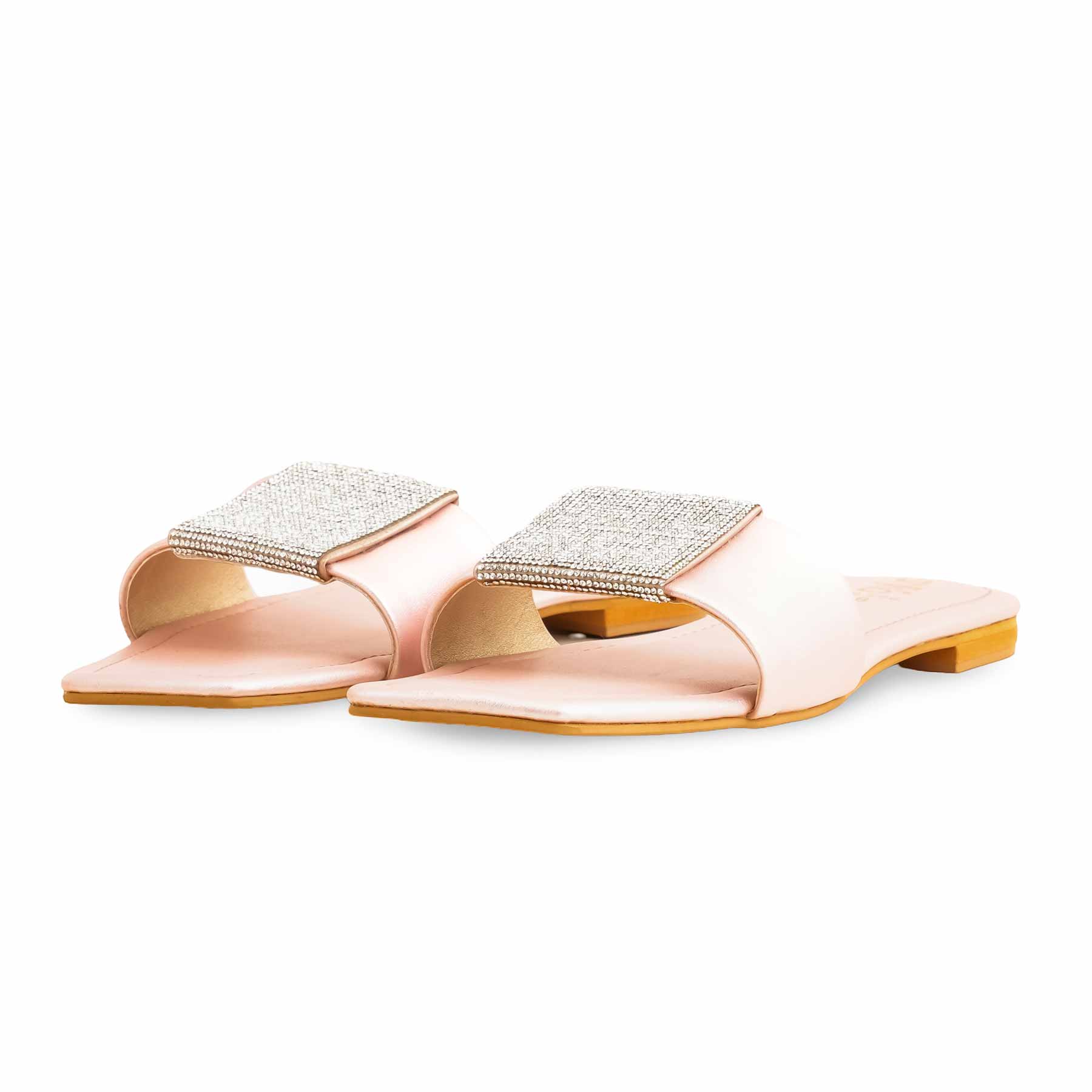 Pink Fancy Slipper For Women FN0796 - Image 3
