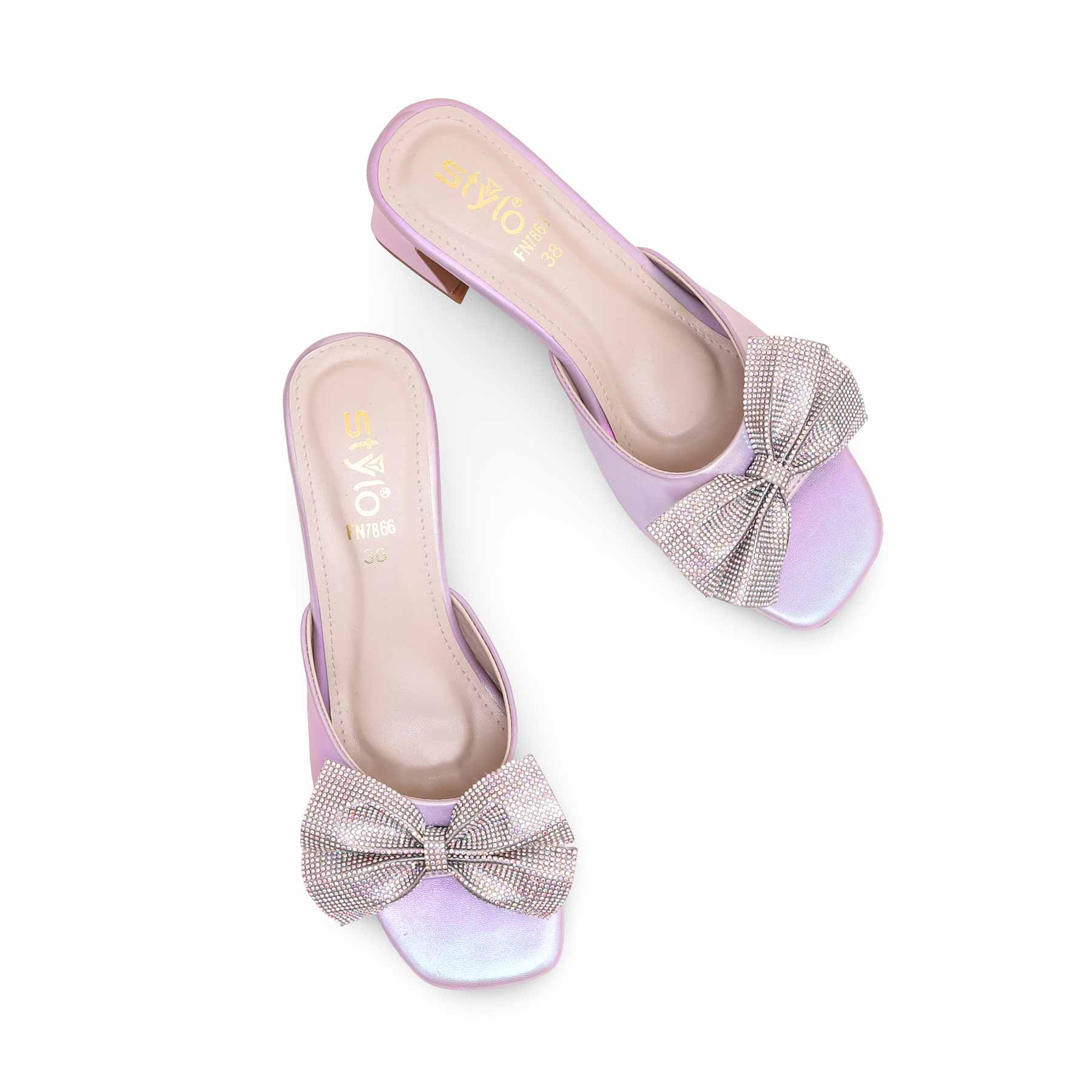 Pink Fancy Slipper For Women FN7866 - Image 4