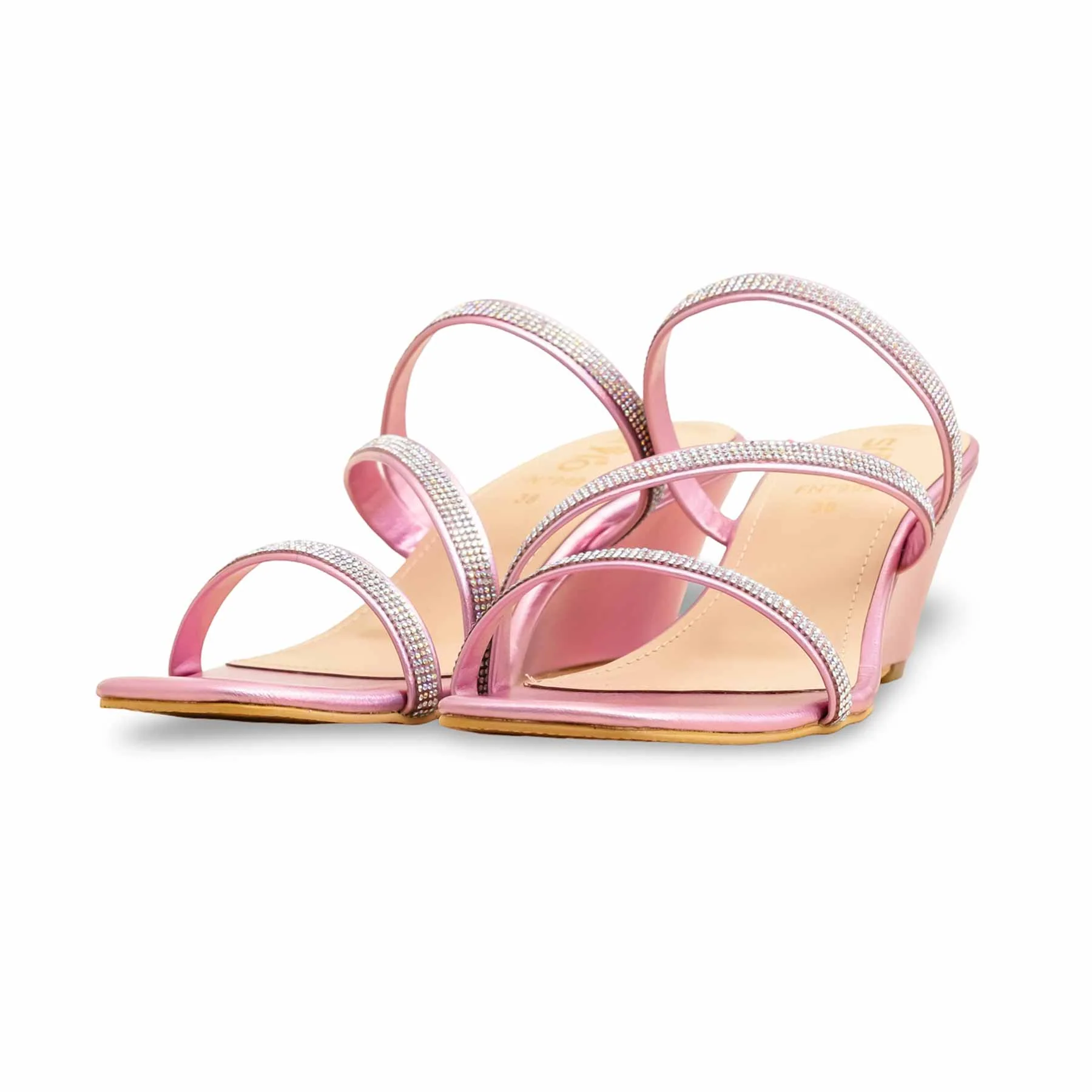 Pink Fancy Slipper For Women FN7999 - Image 3