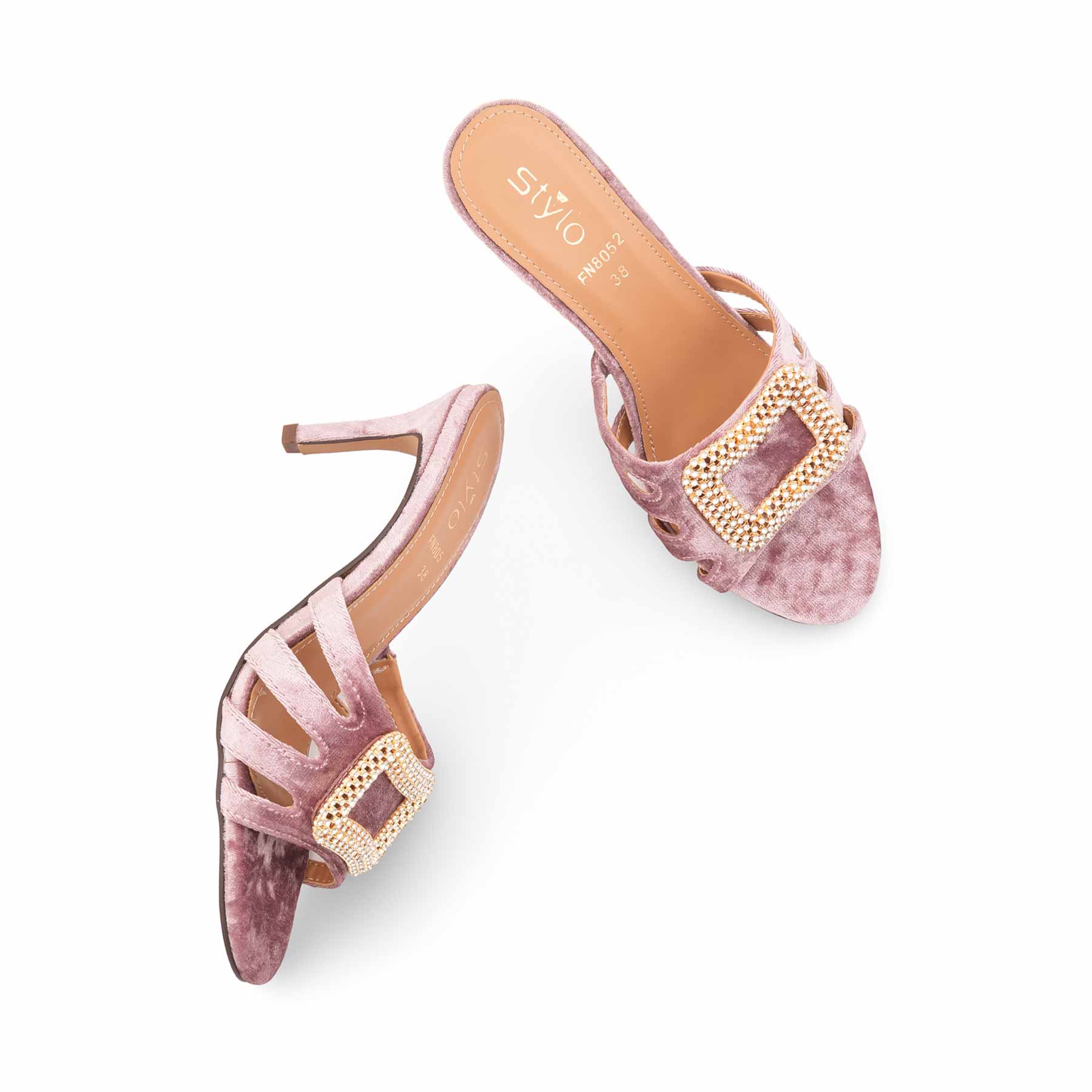 Pink Fancy Slipper For Women FN8052 - Image 4