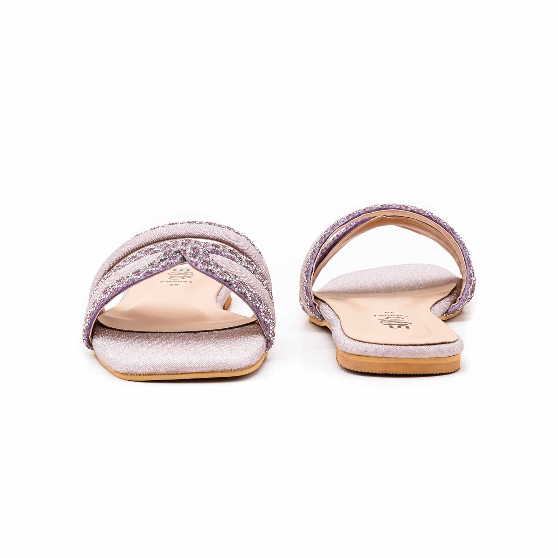 Pink Fancy Slipper For Women FN8081 - Image 4
