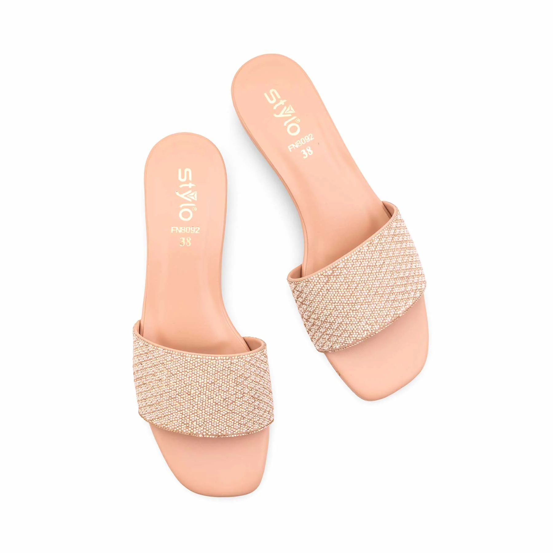 Pink Fancy Slipper For Women FN8092 - Image 5