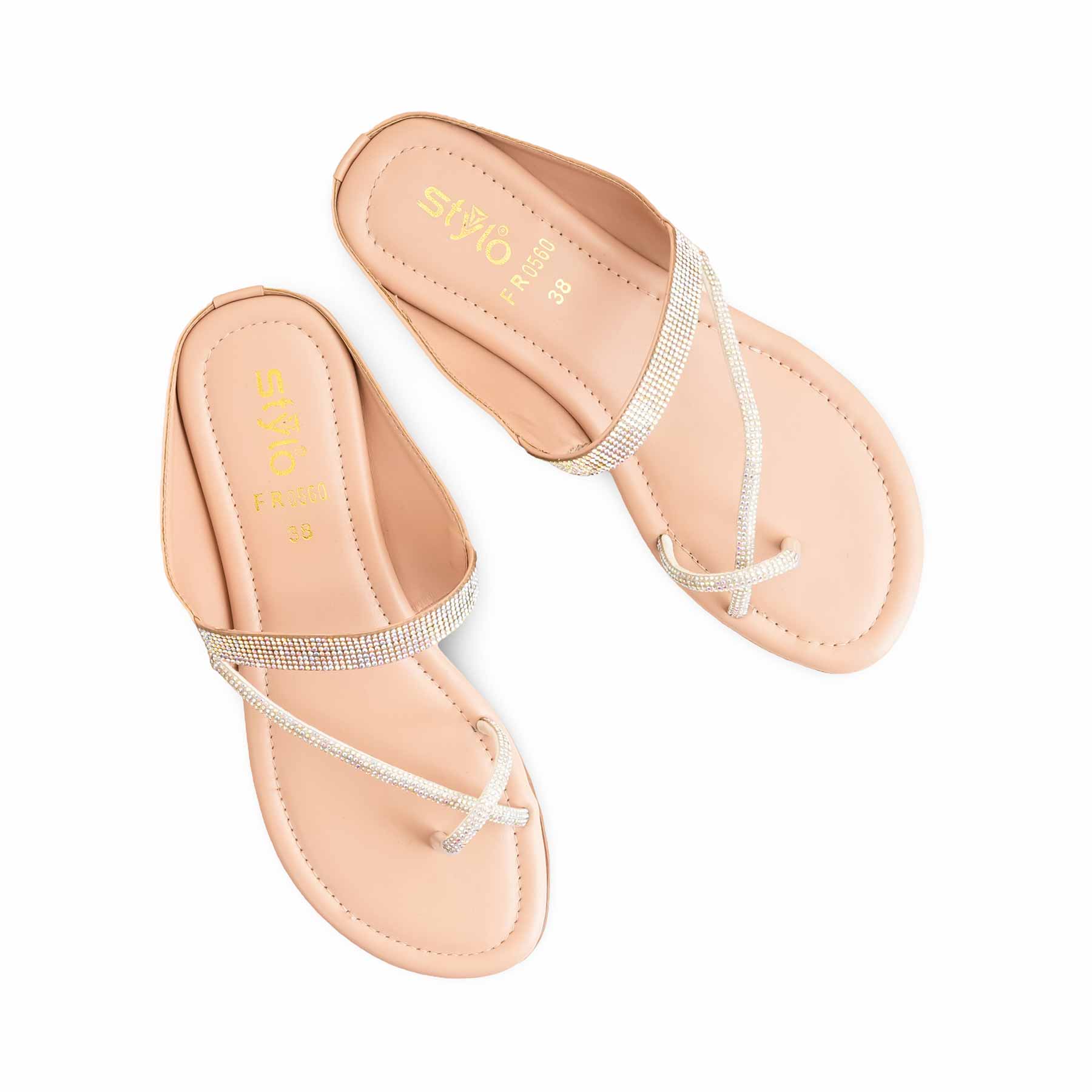 Pink Formal Chappal For Ladies FR0560 - Image 5