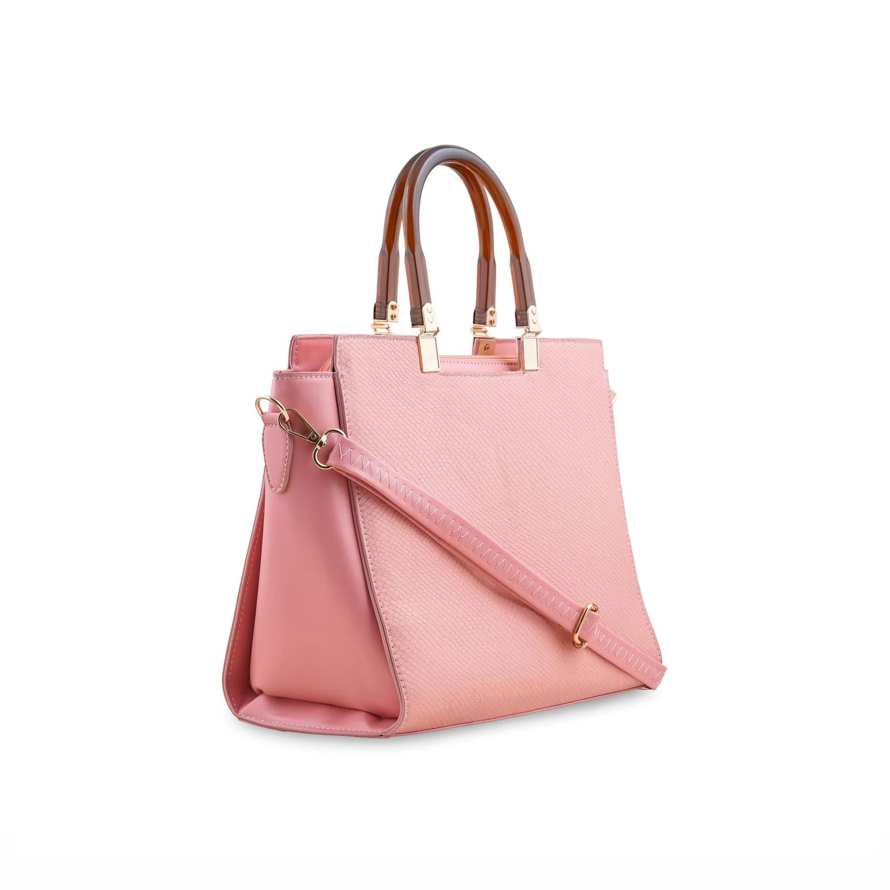 Pink Formal Hand Bag For Women P55828 - Image 3