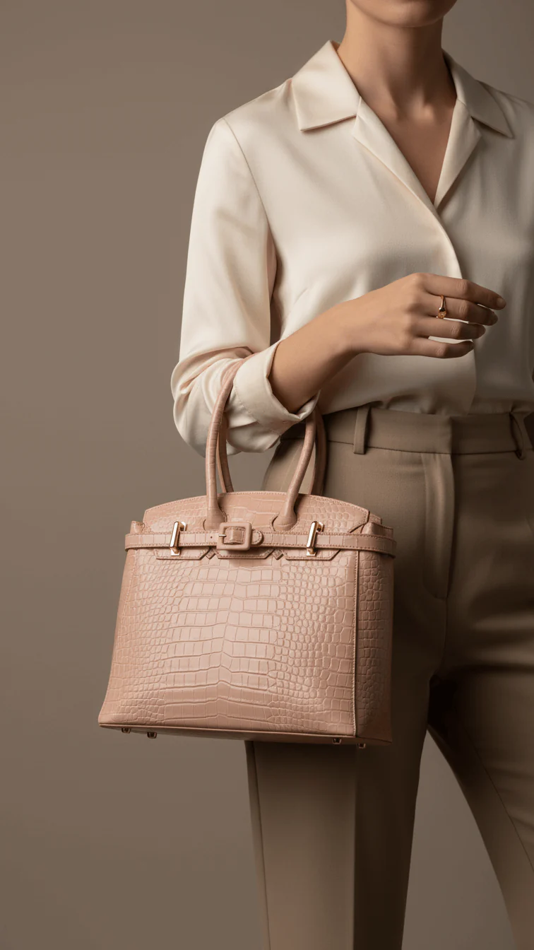 Pink Formal Hand Bag For Women P55876