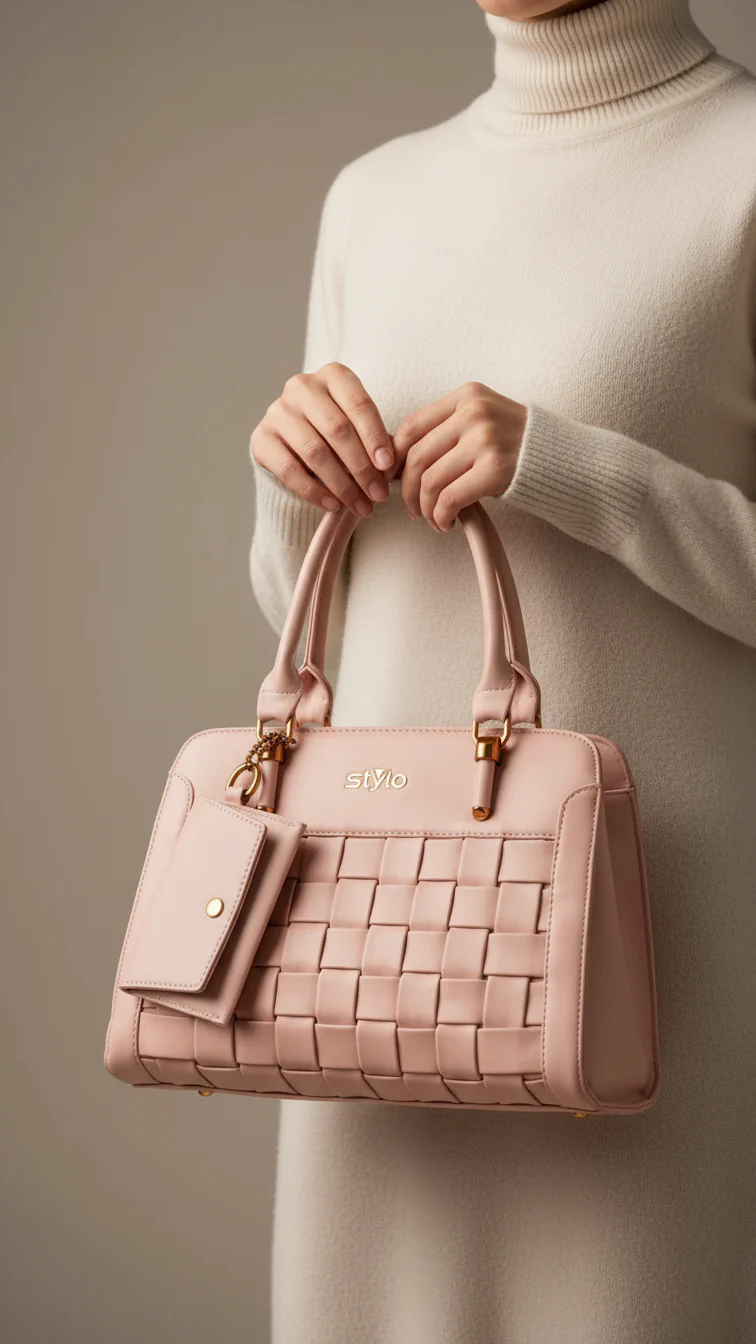 Pink Formal Hand Bag P36154