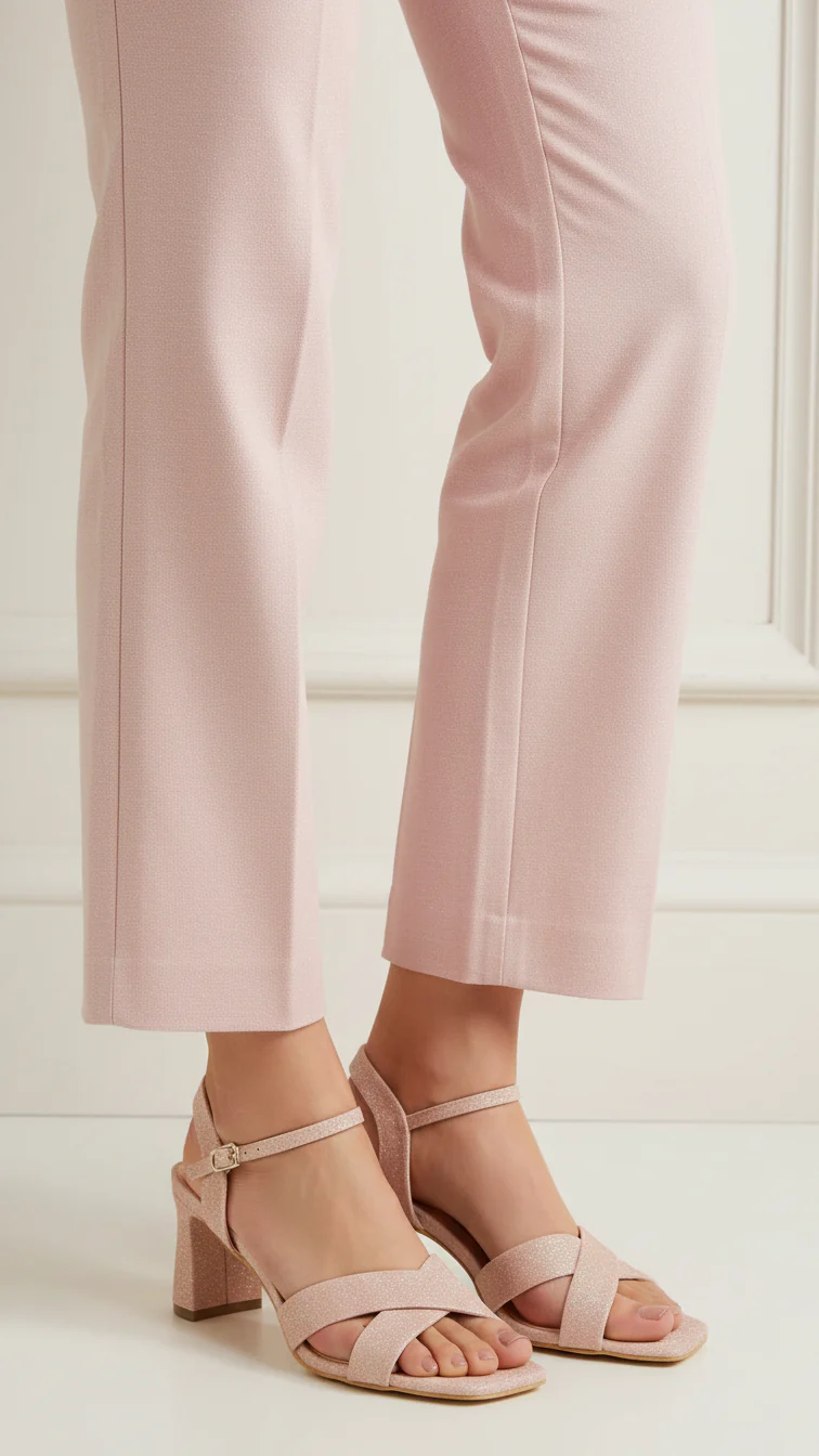 Pink Formal Sandal For Ladies FR5385