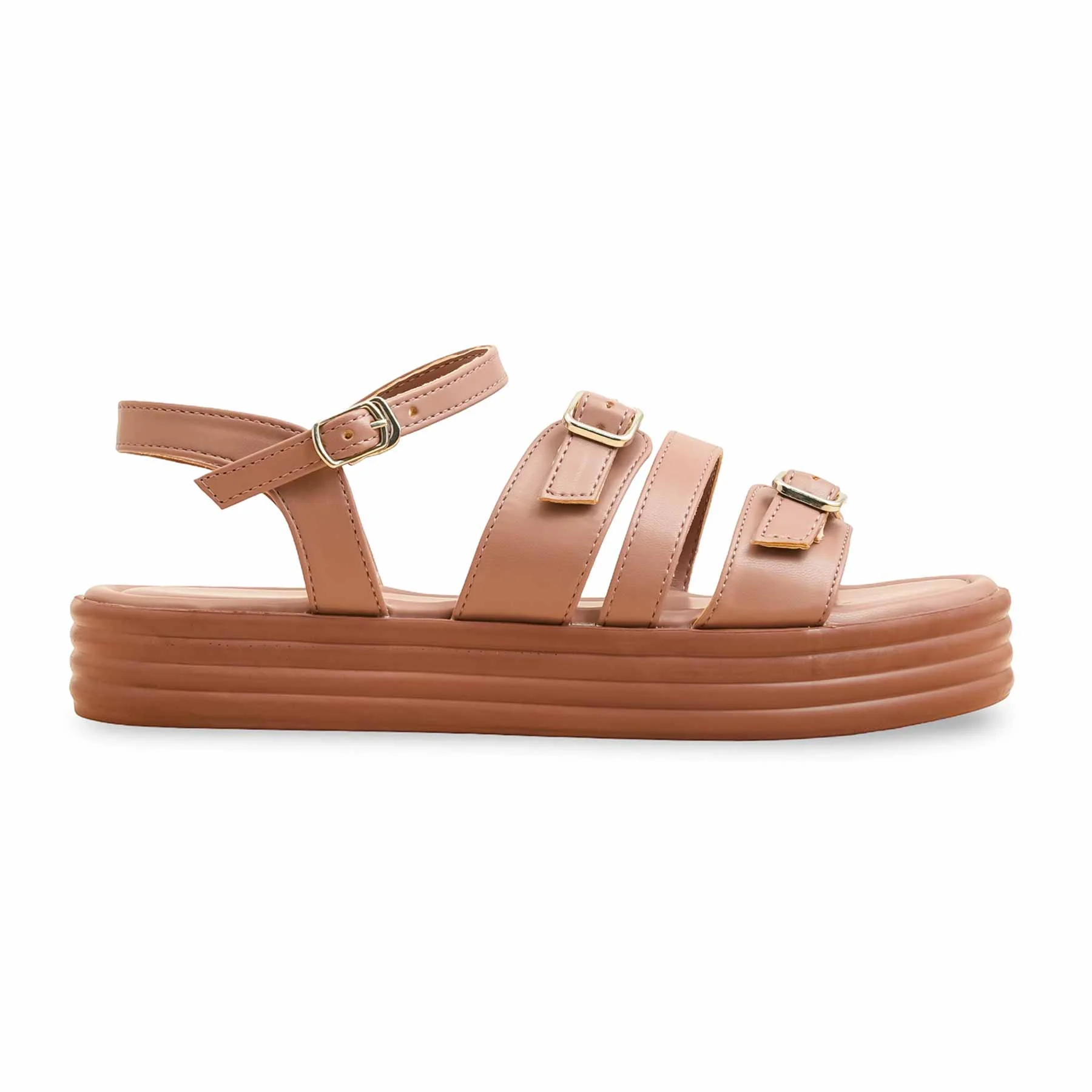Pink Formal Sandal For Ladies PU0608 - Image 2