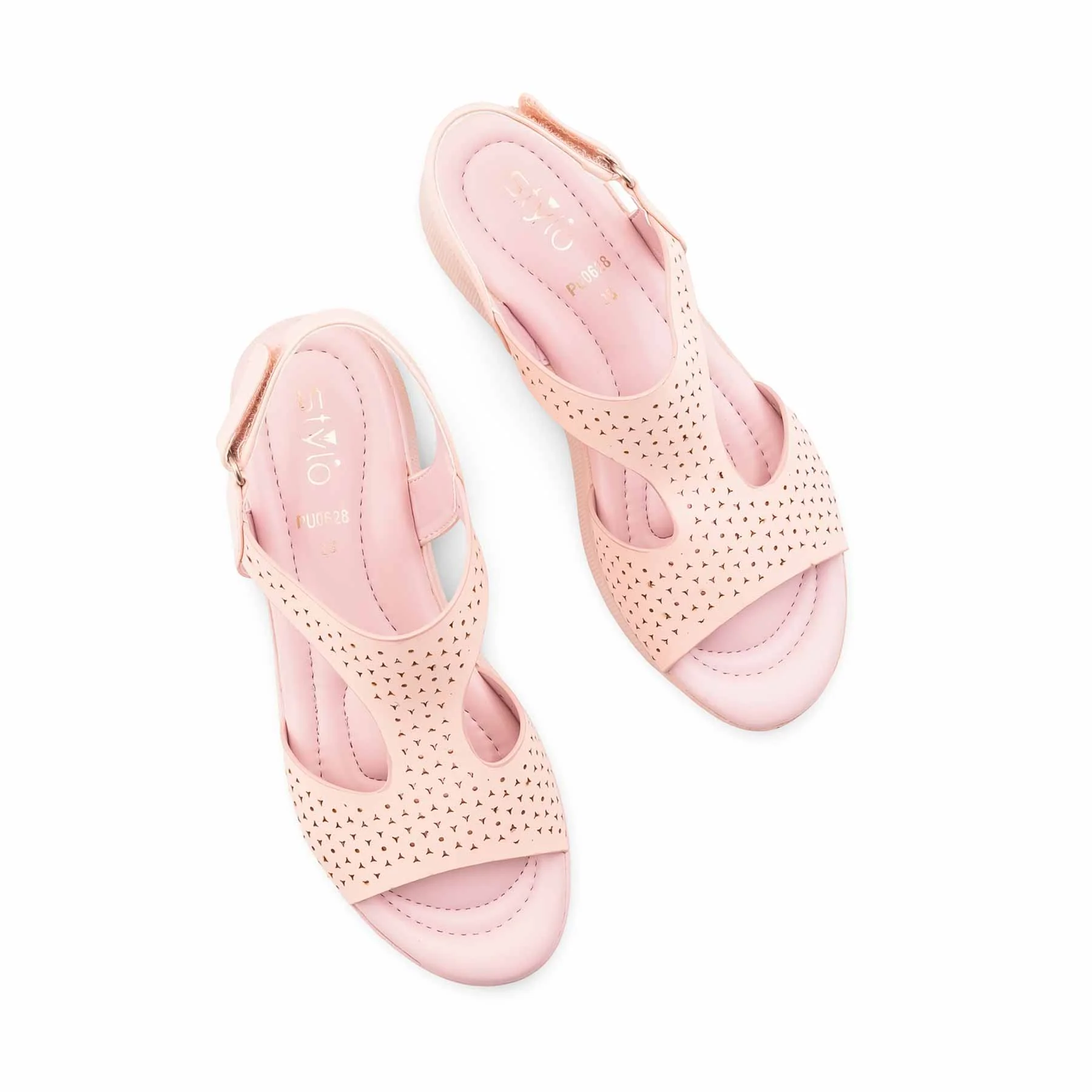 Pink Formal Sandal For Ladies PU0628 - Image 5