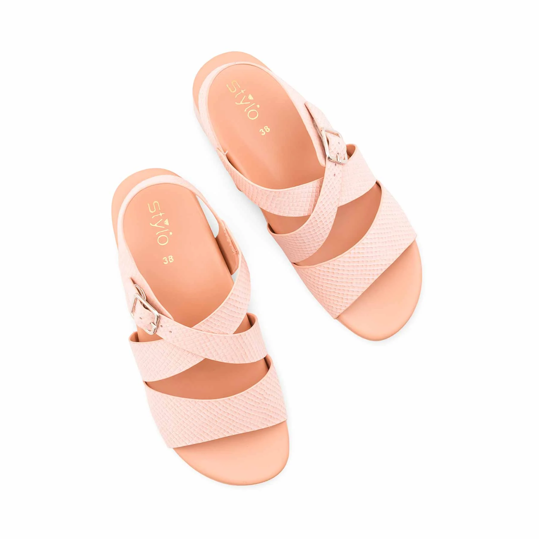 Pink Formal Sandal For Ladies PU0629 - Image 5