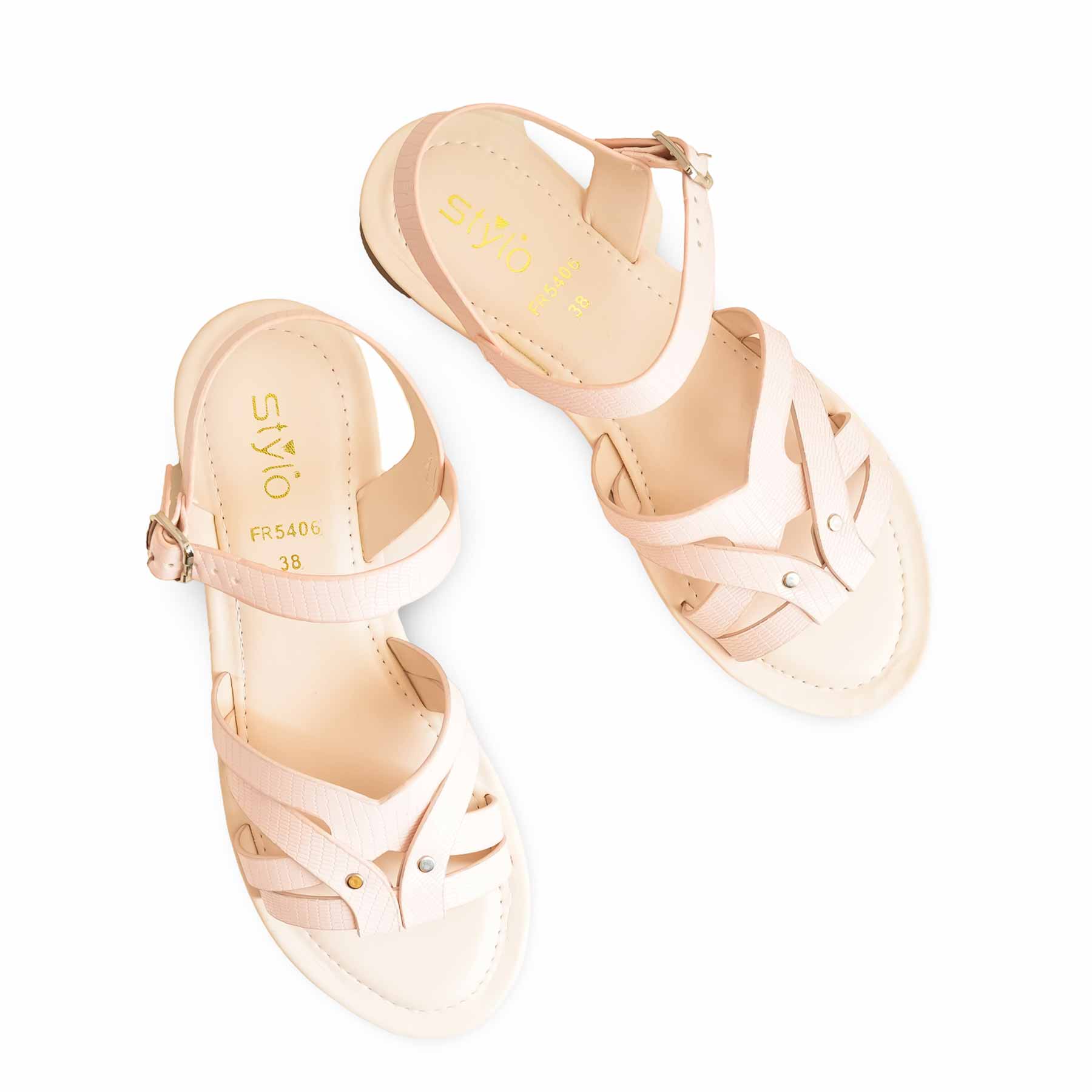 Pink Formal Sandal For Women FR5406 - Image 5