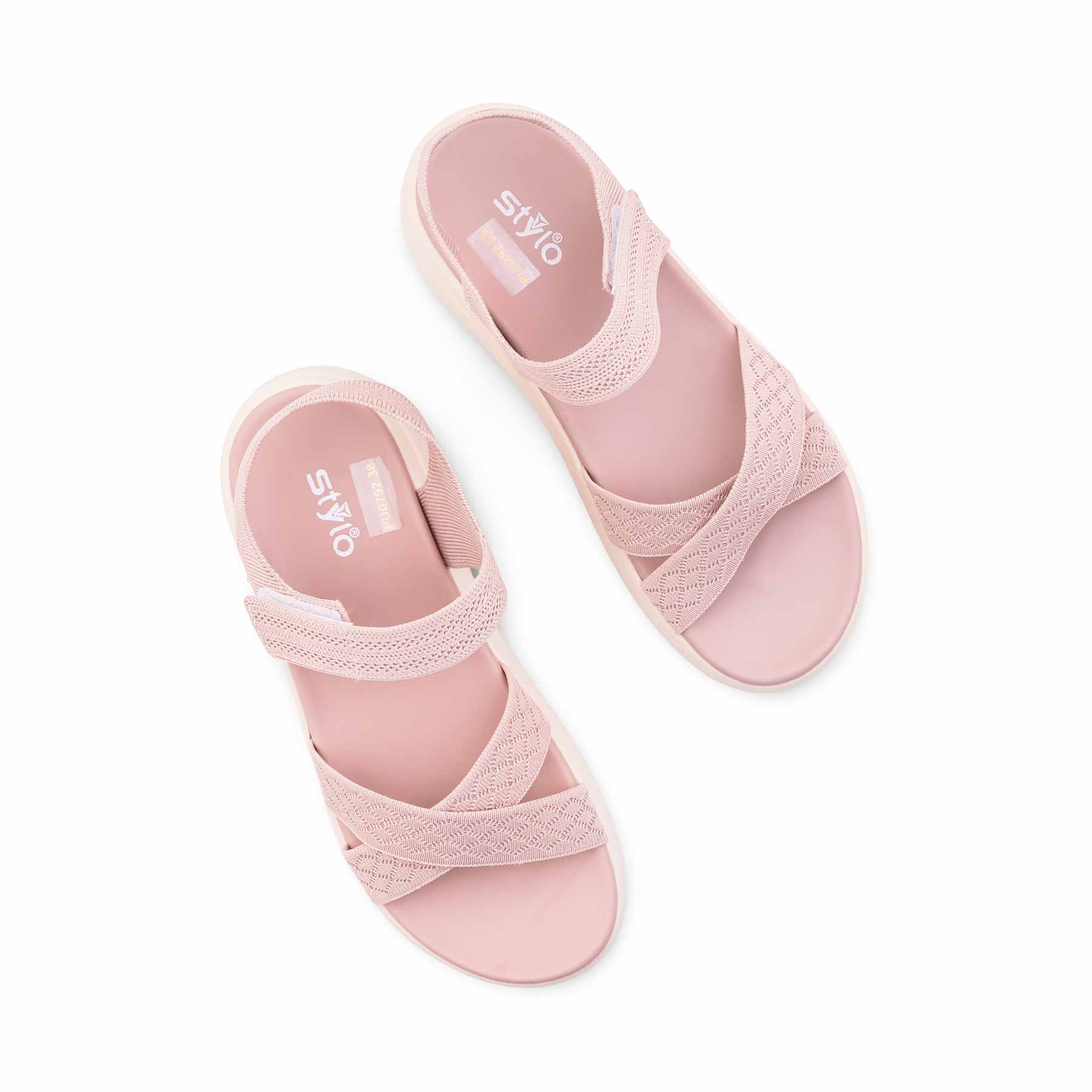 Pink Formal Sandal For Women PU0792 - Image 5