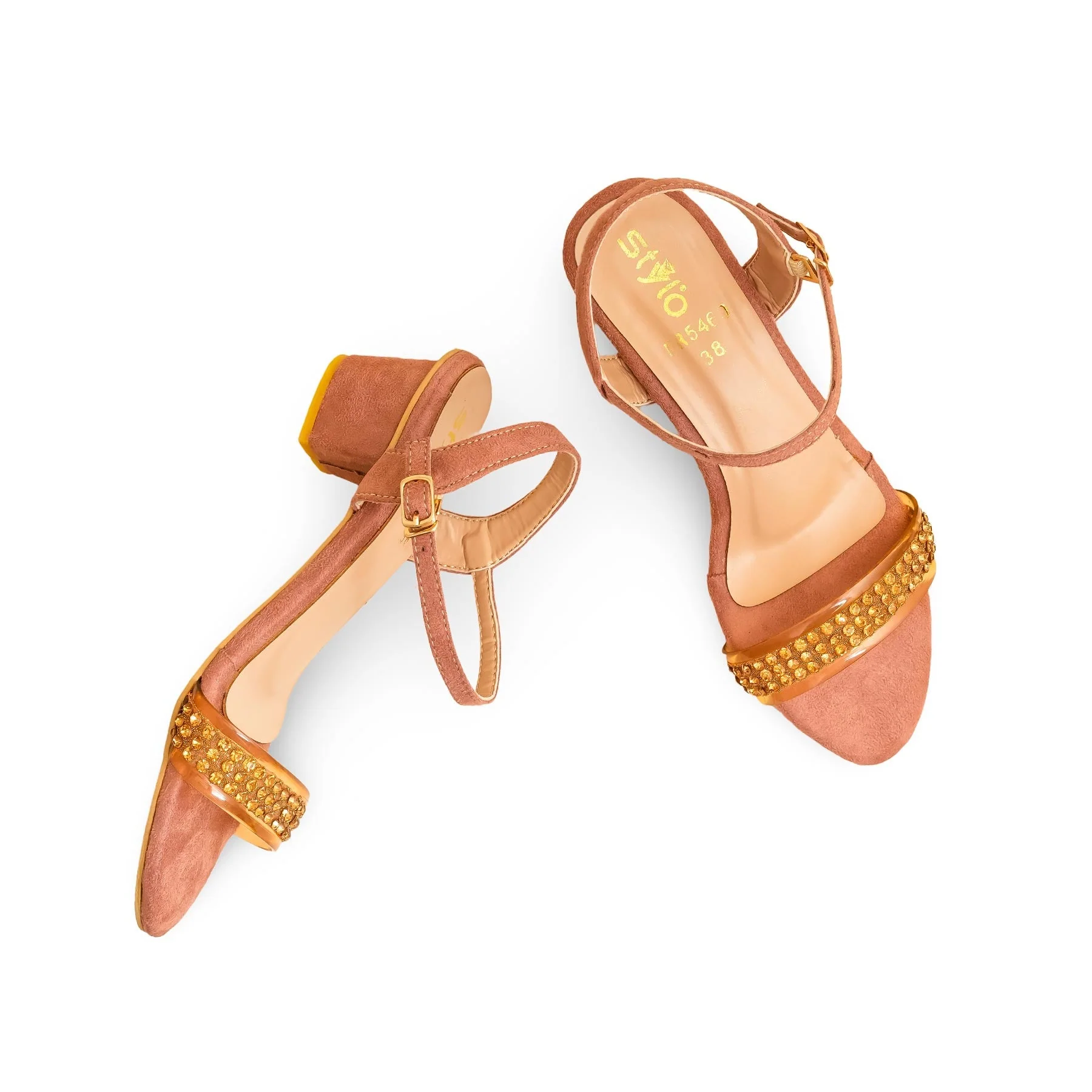 Pink Formal Sandal FR5469 - Image 5